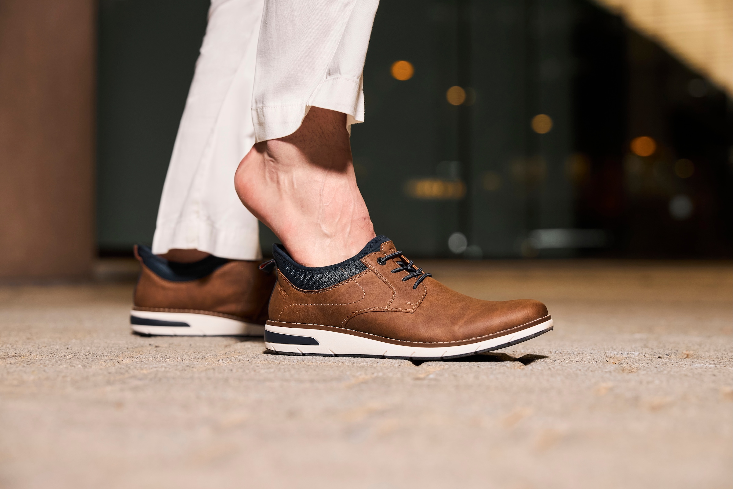 Rieker Slip-On Sneaker  , Slipper, Schlupfschuh, Halbschuh mit Ready2GO Ausstattung