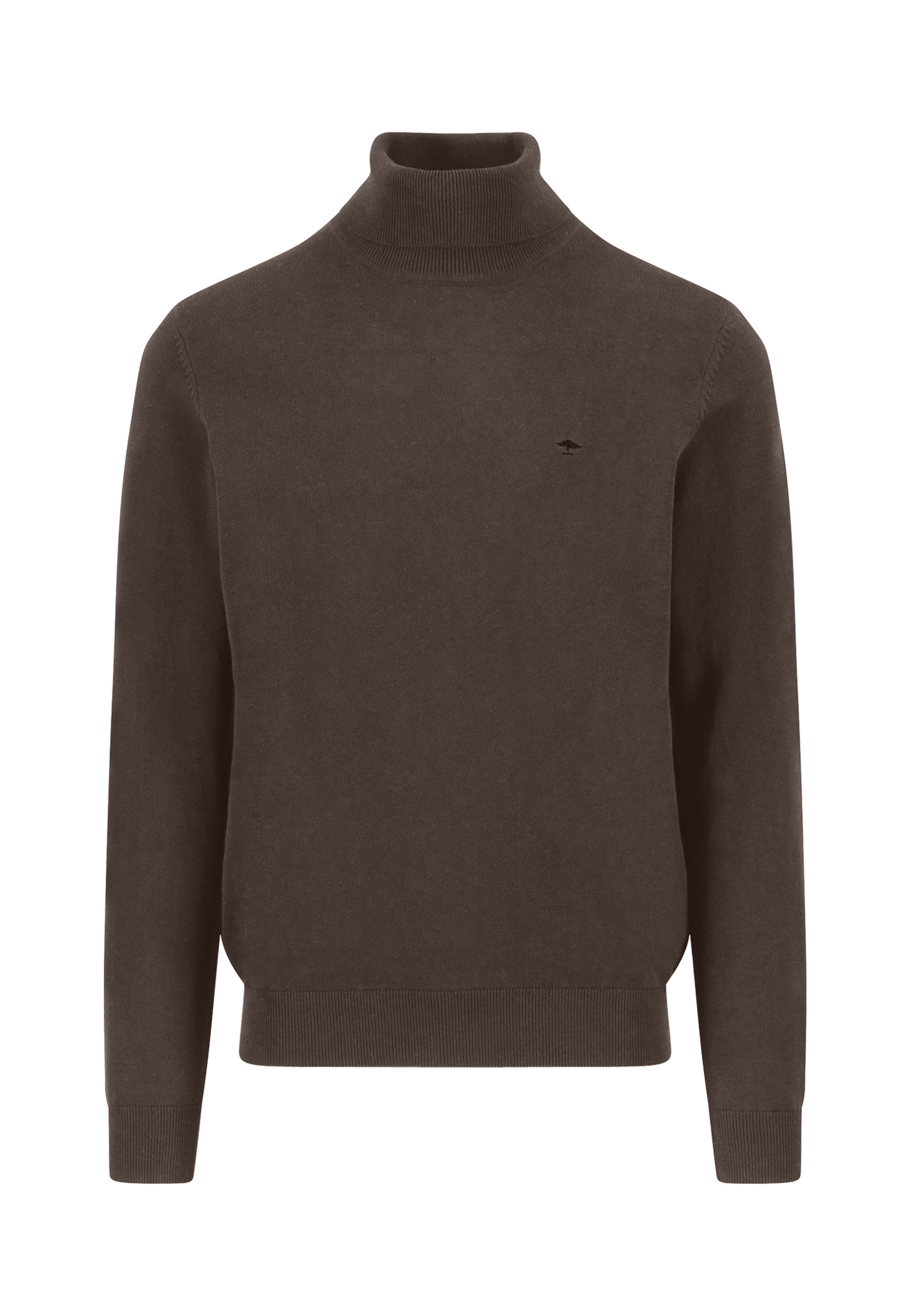 FYNCH-HATTON Pull à col roulé avec broderie du logo
