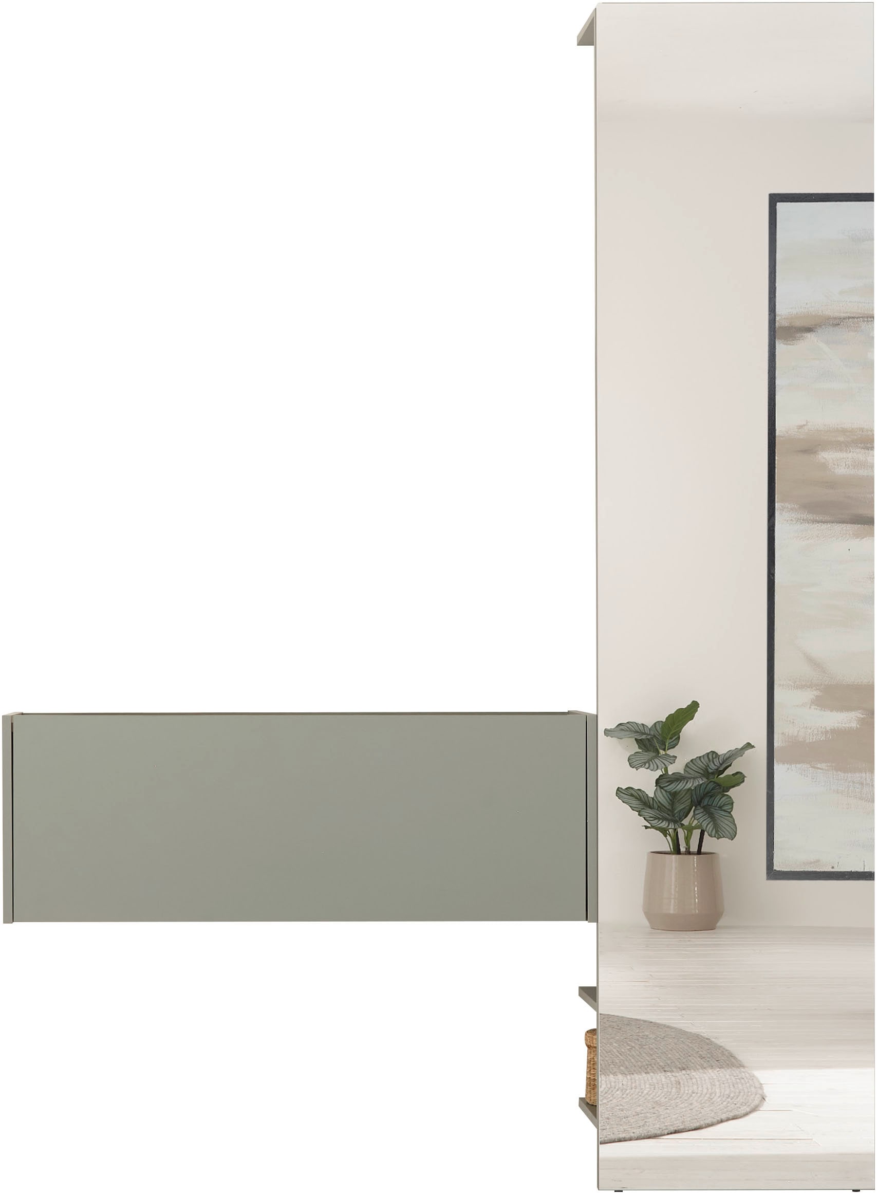 Home affaire Ensemble de vestiaires »GIRON/CiTY, moderne Garderobe, Komplettset mit viel Stauraum« Komplett-Set, 2 cuis tlg.