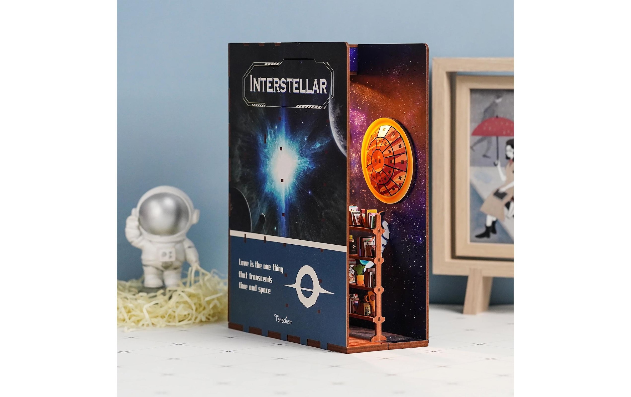   Modellbausatz »Tonecheer Book Nook Interstellar« 247 Stk. tlg.
