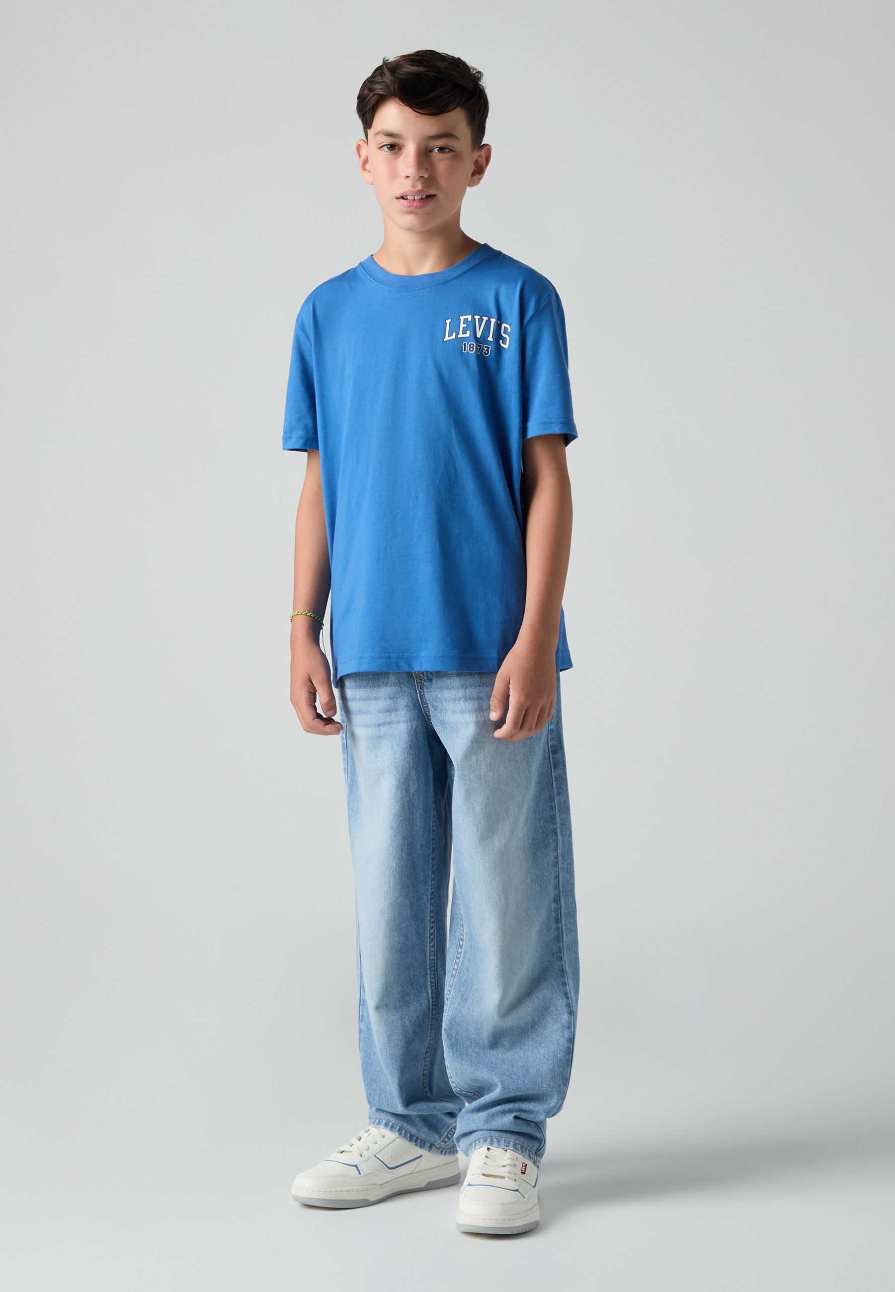 Levi's® Kids Jeans loose fit »LVB PULL ON STAY LOOSE TAPER J« im Five-Pocket Style