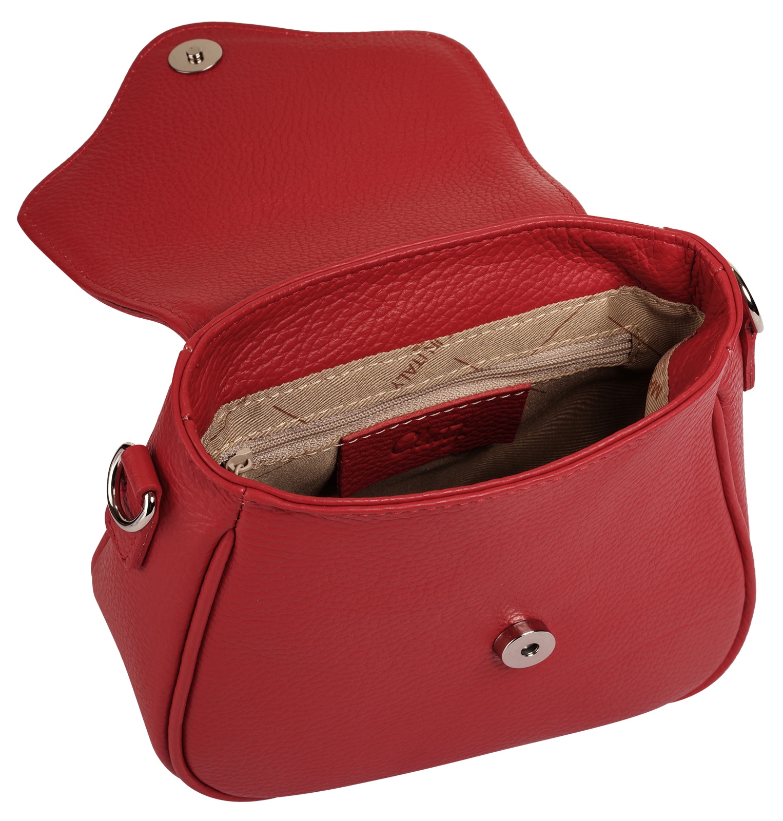 Cluty Umhängetasche »CLUTY Damen echt Leder, Made in Italy« echt Leder, Made in Italy