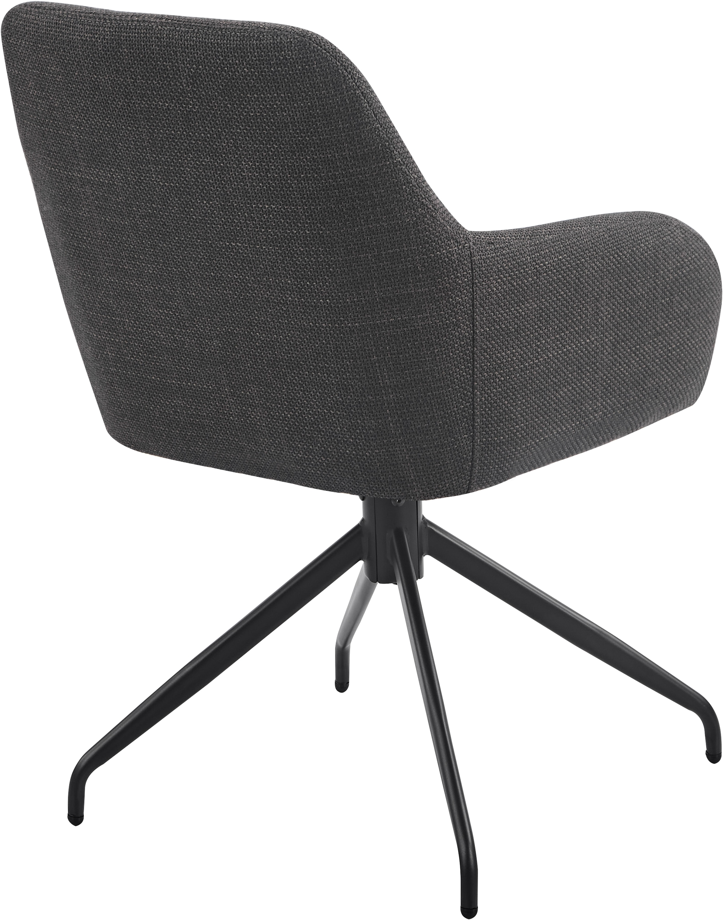 HELA Chaise avec accoudoirs »TRIEST« (Set) 1 cuisSessel, 360° drehbar, Gestell abgeknickt, Relaxfunktion, Armlehnen