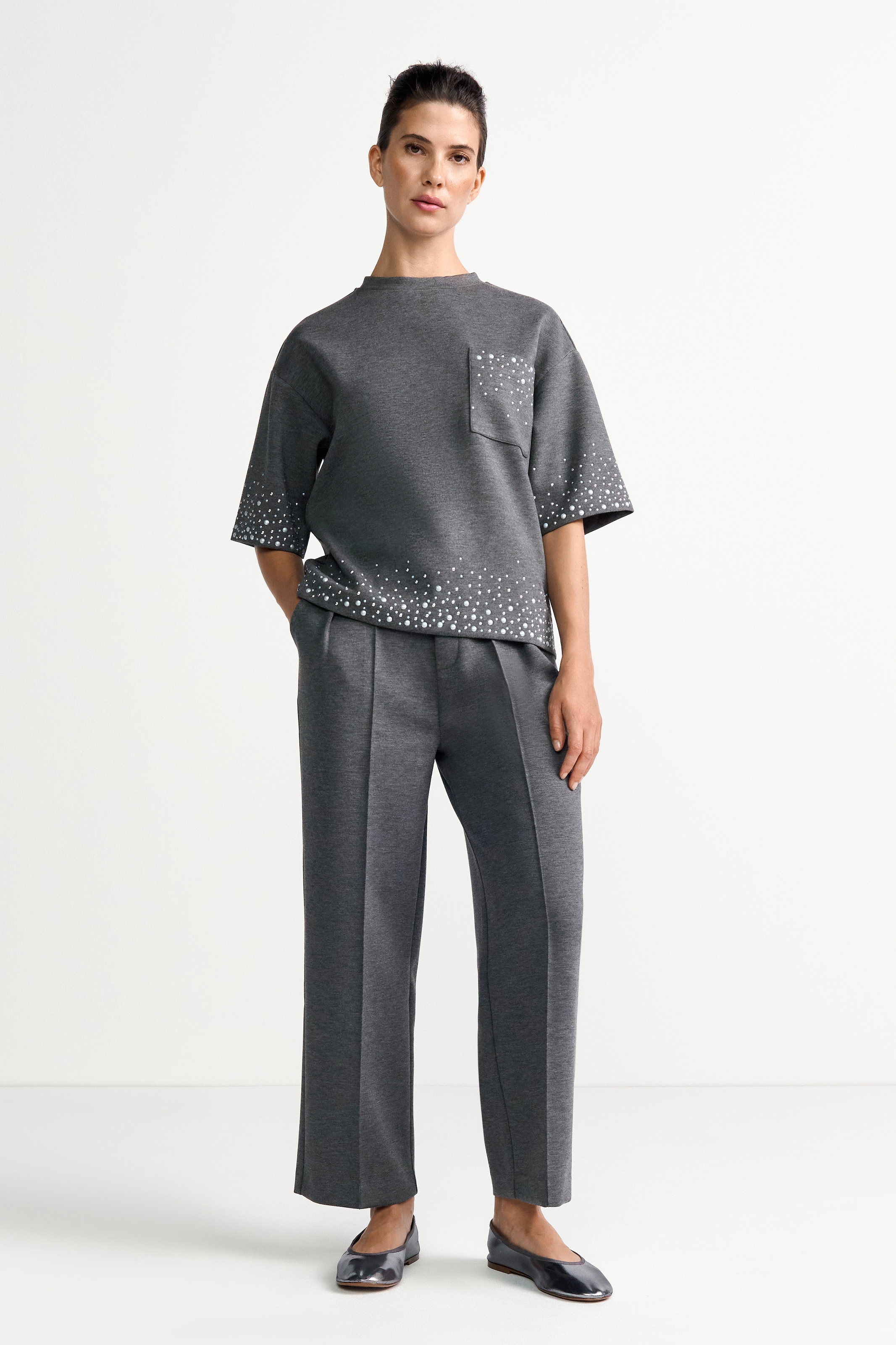 RICHROYAL Pantalon à pinces