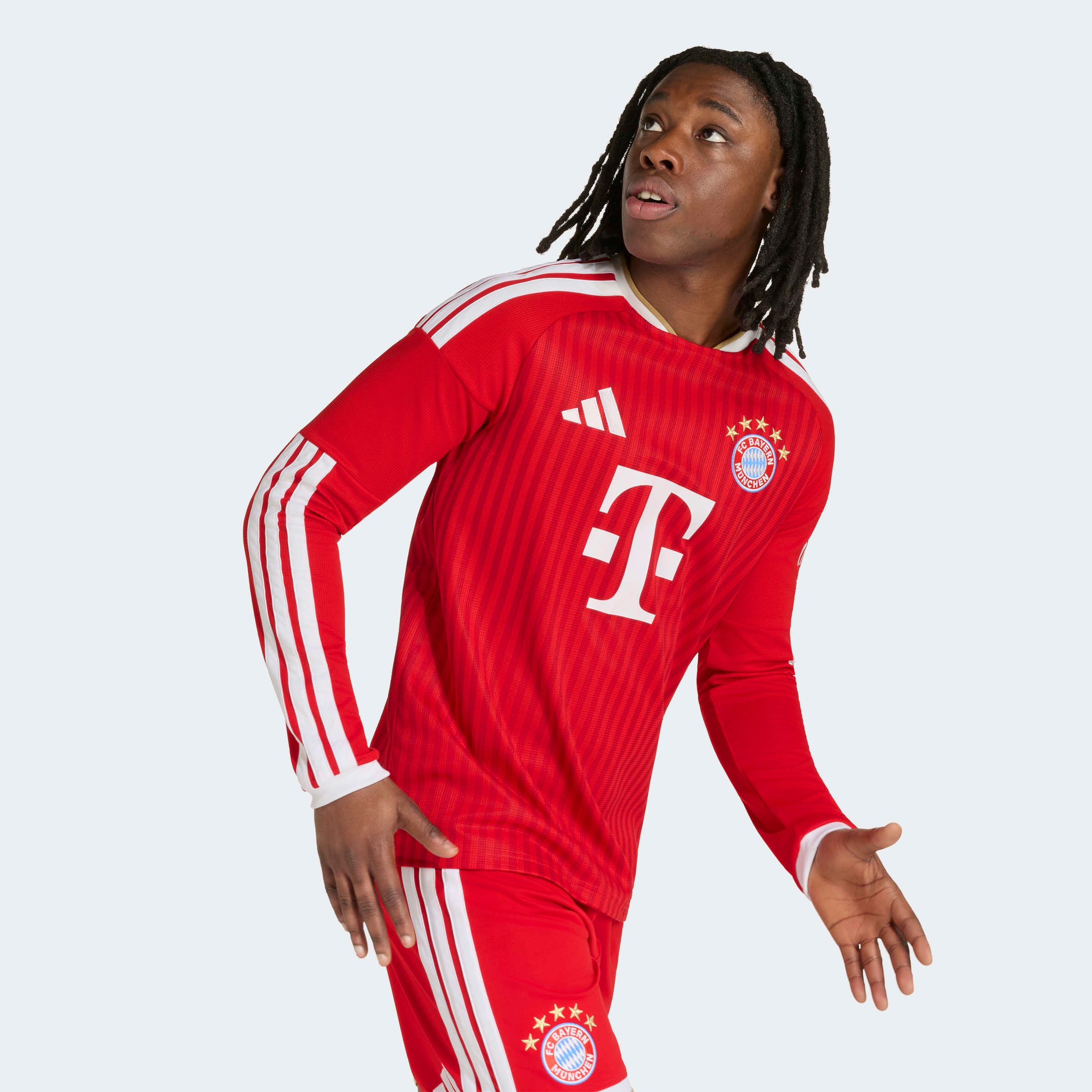 adidas Performance Maillot de foot »FCB H JSY L« mit Rundhalsausschnitt, schmal geschnittene Passform