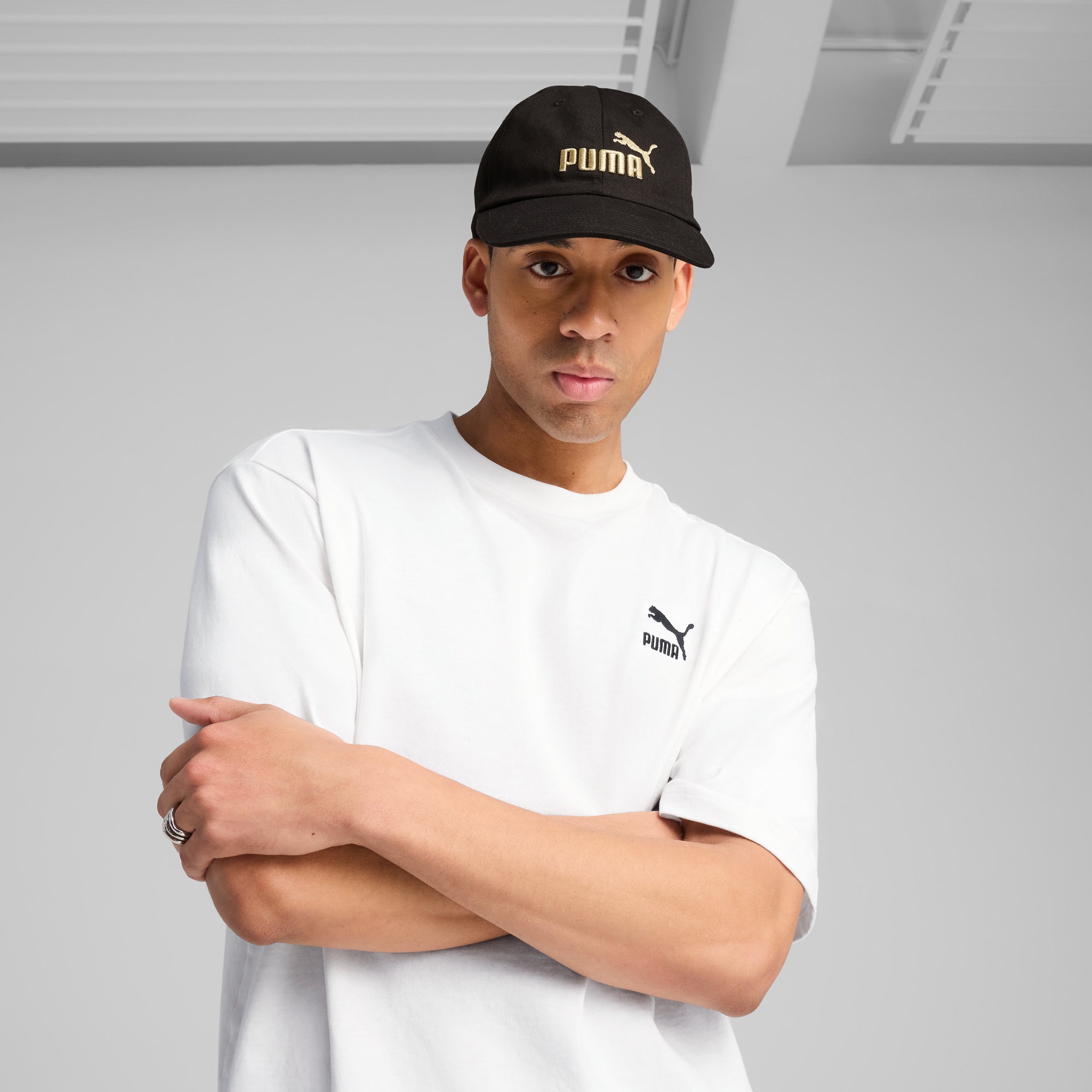 PUMA Baseball Cap »ESS NO1 LOGO BB CAP« sportlicher Stil, aus Baumwolle