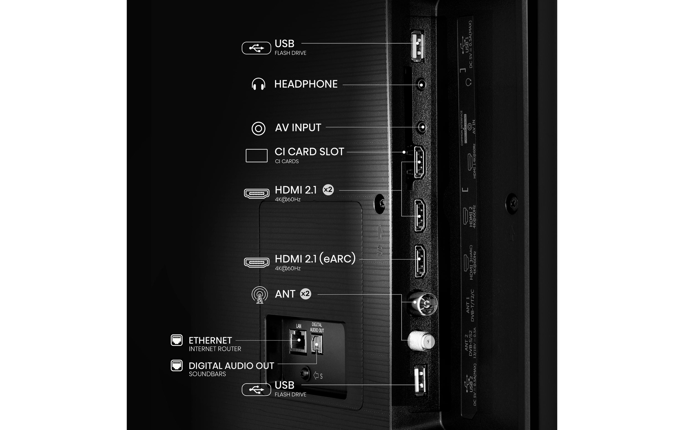 Hisense Téléviseur LCD-LED »65A6N« 164 cm/65 ″