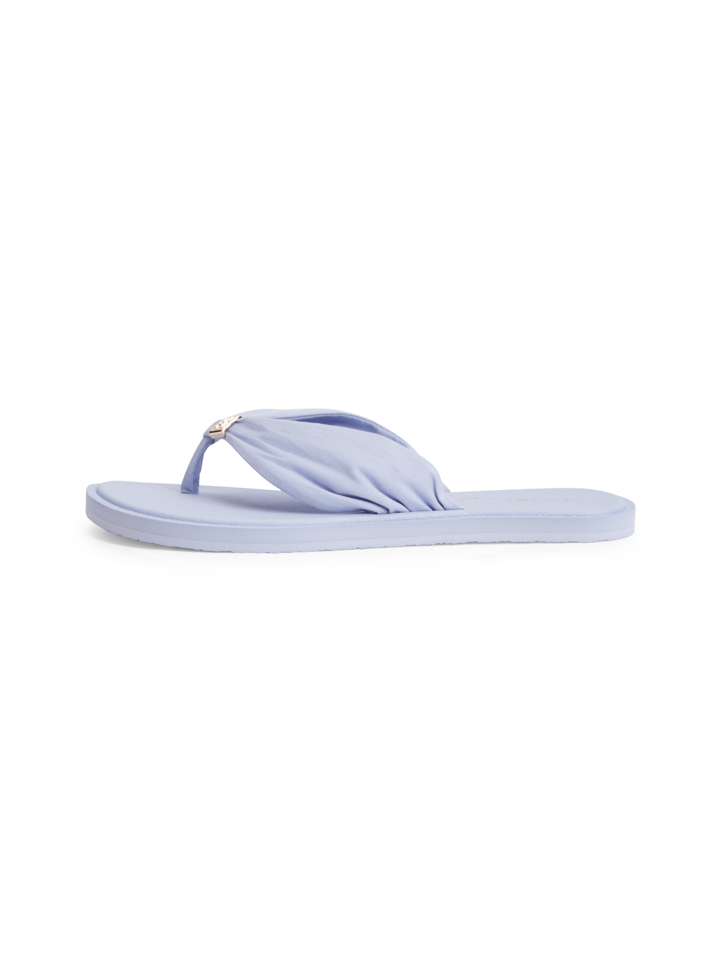 Tommy Hilfiger Zehentrenner »TH SCANDI SOFT SUMMER SANDAL«  Sommerschuh, Strandschuh mit Schmuckelement