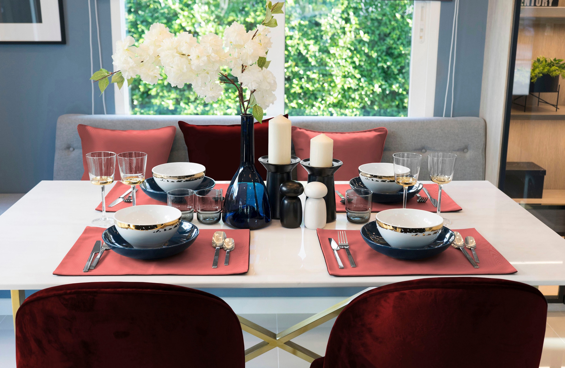 Adam Set de table »Uni Collection Light« GOTS zertifiziert, Made in Germany