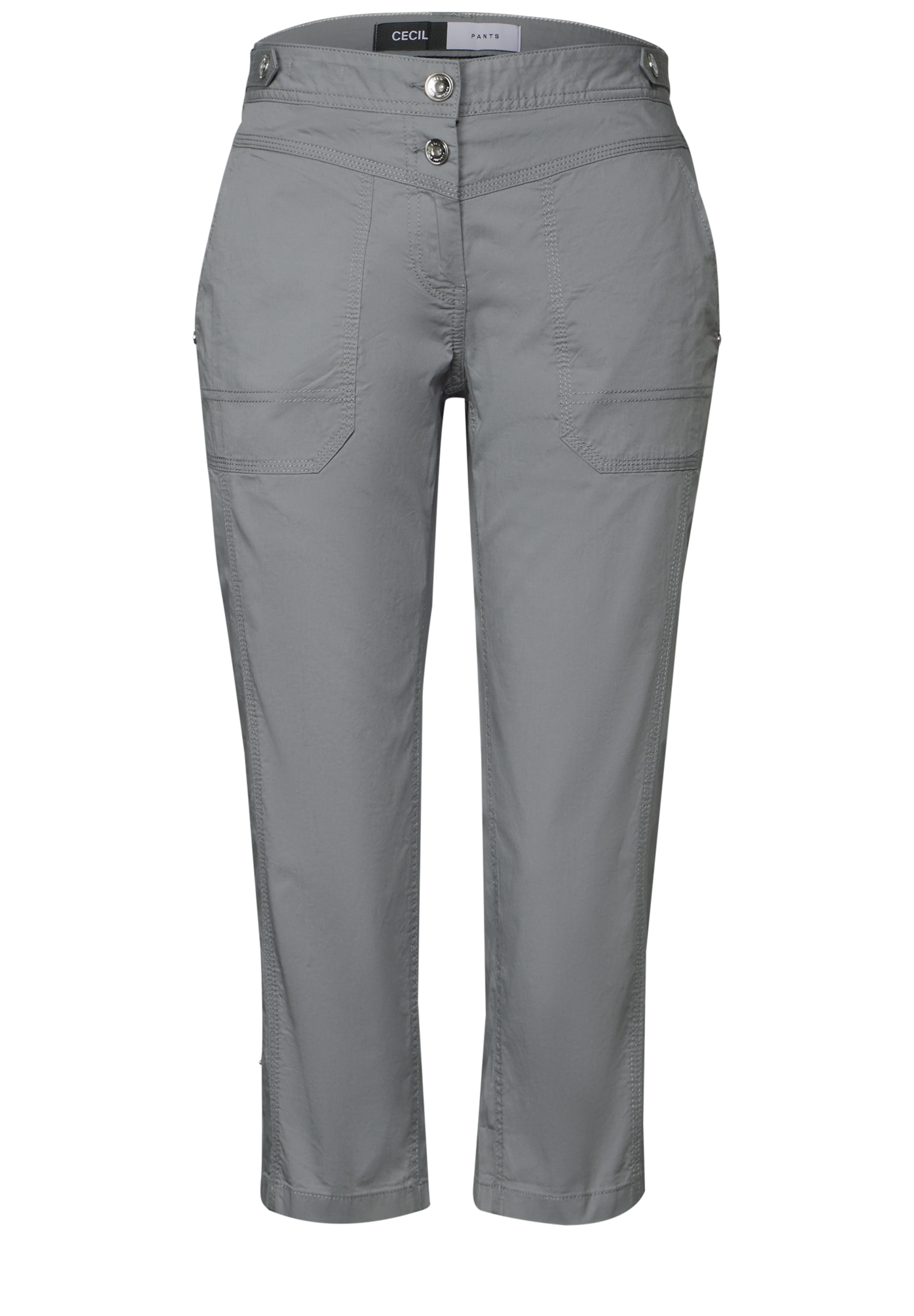 Cecil Pantalon capri »Style New York«  Pantalon d'été avec détails à boutons à la taille
