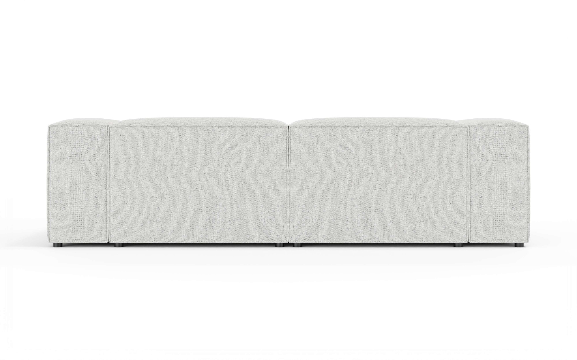 GOODproduct Canapé d'angle »XL HAILY L-Form, Modularsofa extra tief, Masse B/T/H: 260/160/72 cm« als Modul oder separat verwendbar, für individuelle Zusammenstellung