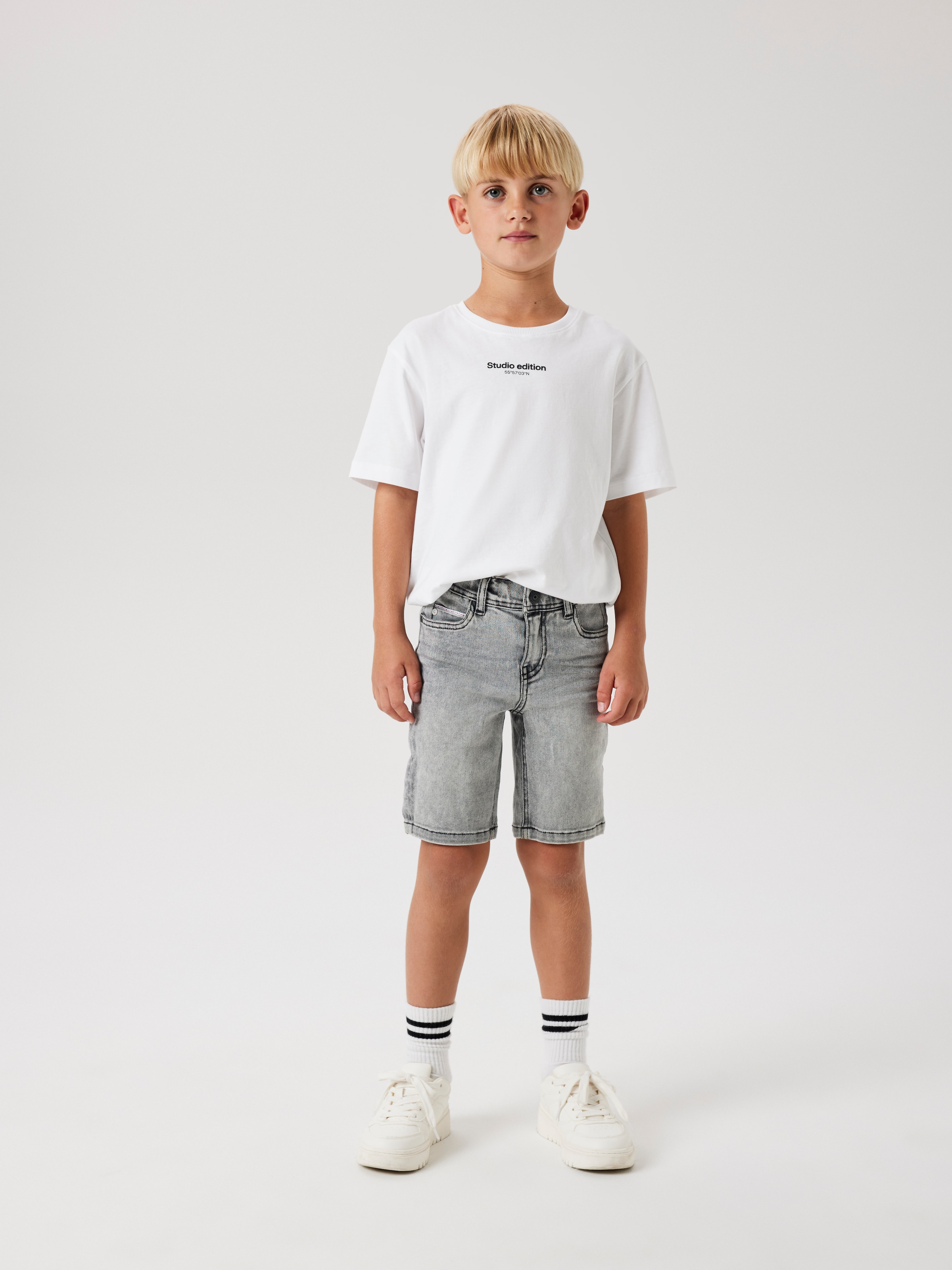 Name It Shorts »NKMTHEO XSL DNM L SHORTS 1280-GY NOOS«