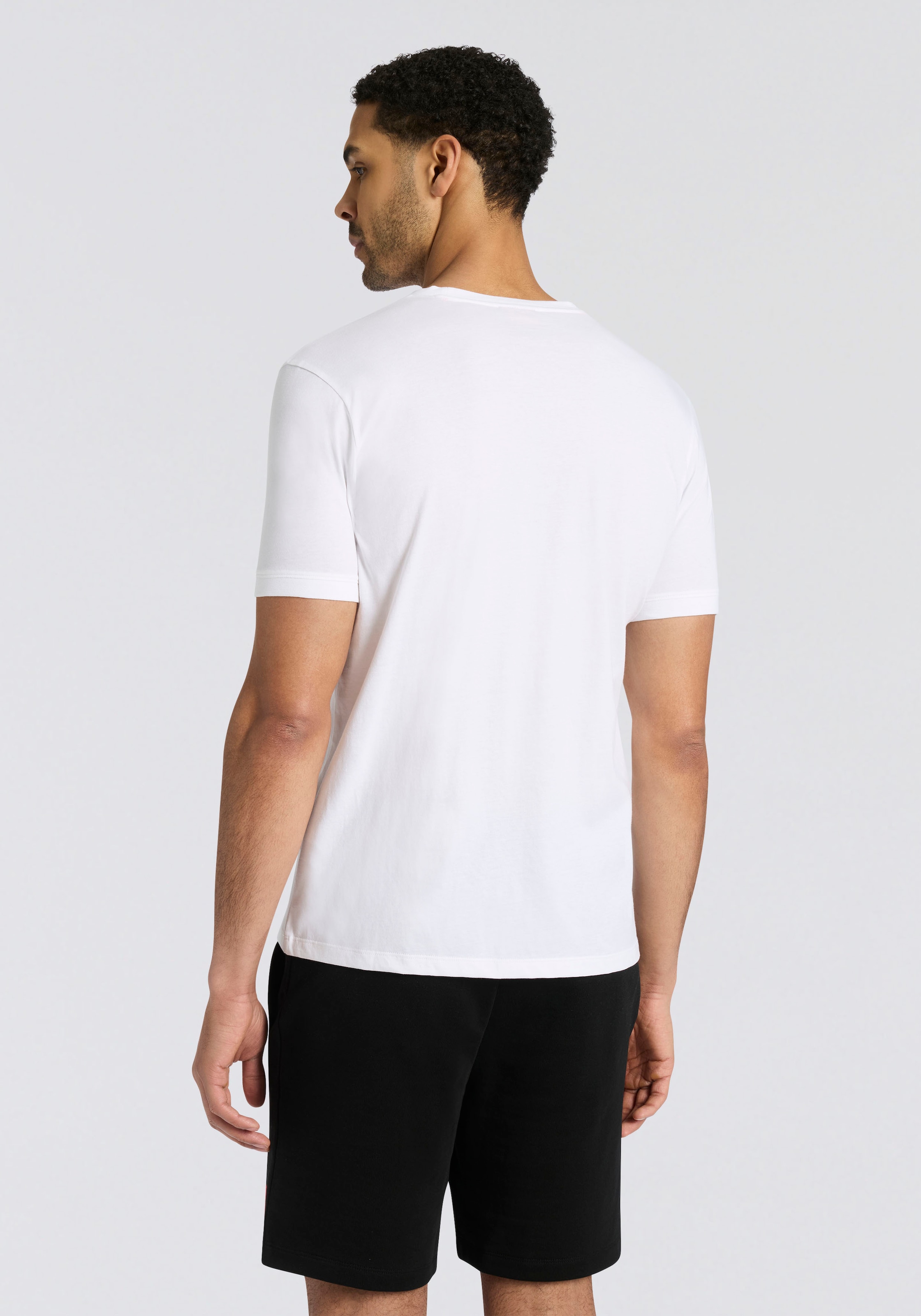 HUGO T-Shirt »Diragolino« Rundhalsausschnitt, Regular Fit, Logo-Label