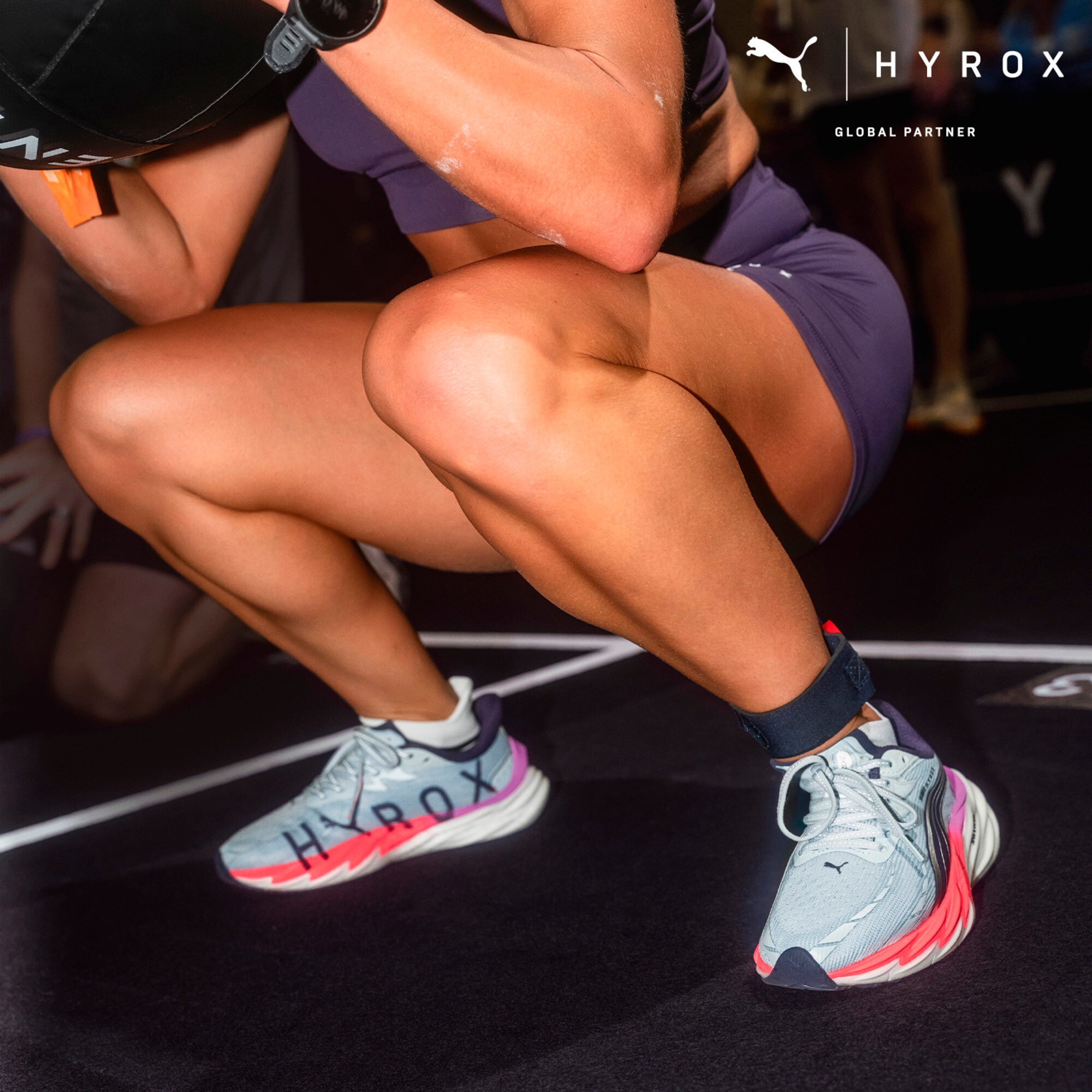 PUMA Laufschuh »VELOCITY NITRO 4  X HYROX WNS«  für vielseitige sportliche Aktivitäten, mit Schnürung