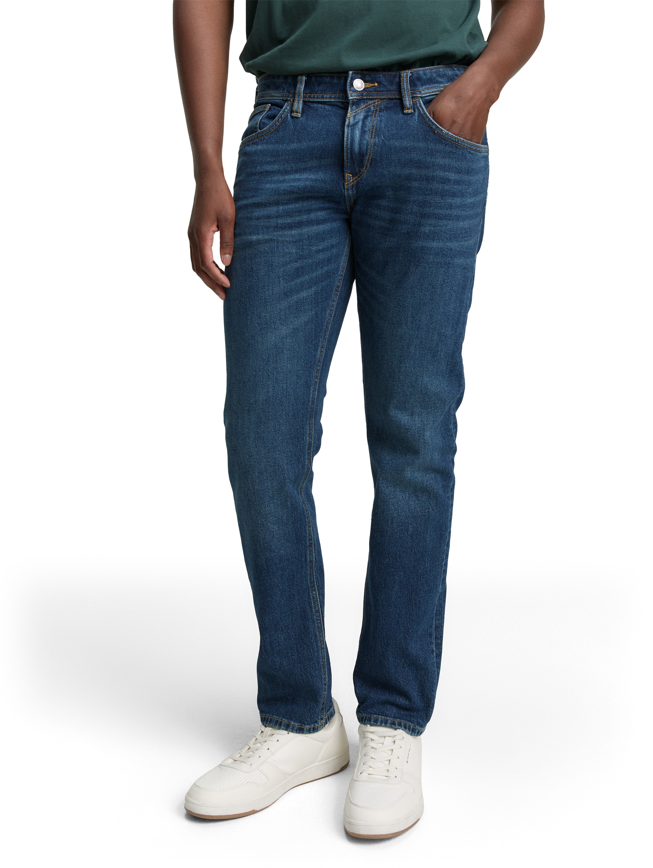 TOM TAILOR Denim Jeans slim »PIERS« coupe slim avec taille légèrement plus basse