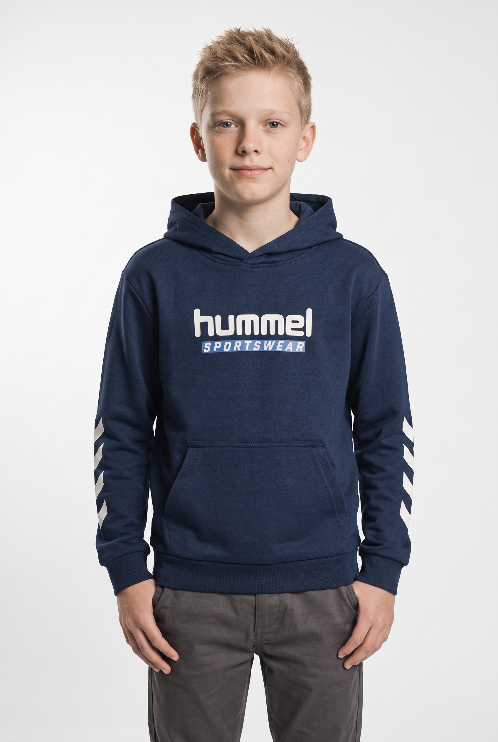 hummel Sweat à capuche , avec poche kangourou, style sportif
