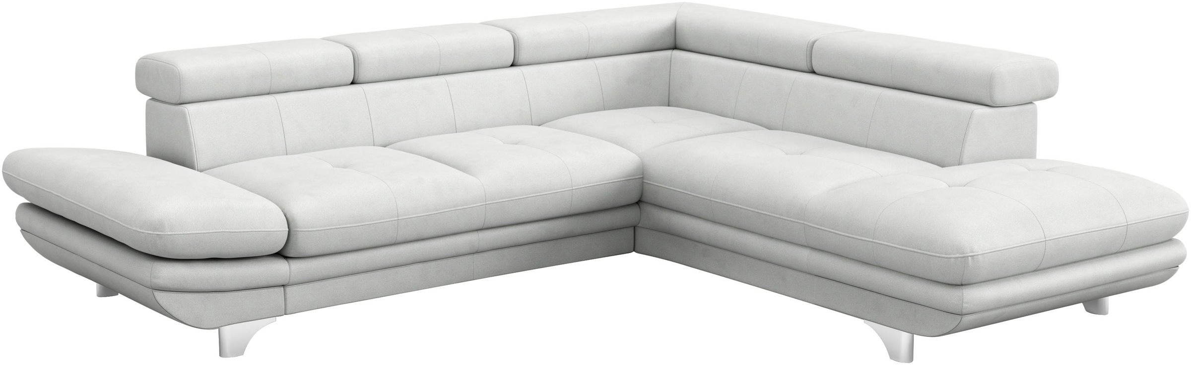 COTTA Ecksofa »Enterprise L-Form, B: 277 cm« Arm- & Kopfteilverstellung, optional Bettfunktion