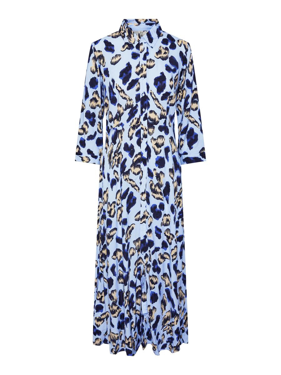 Y.A.S Hemdblusenkleid »YASSAVANNA LONG SHIRT DRESS« Viskose, loose fit