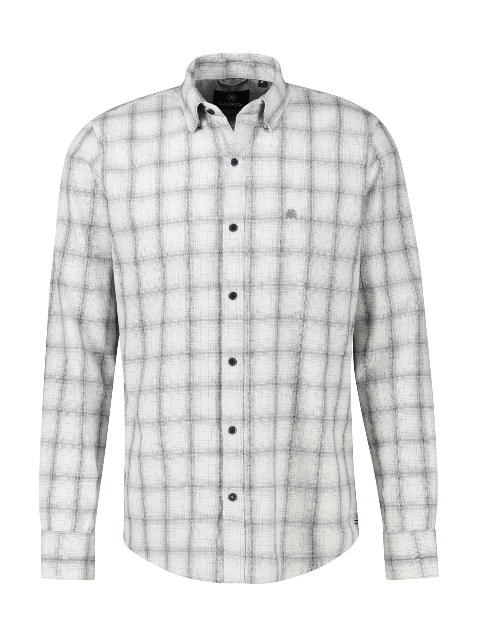 LERROS Chemise à carreaux langarm, mit Knopfleiste