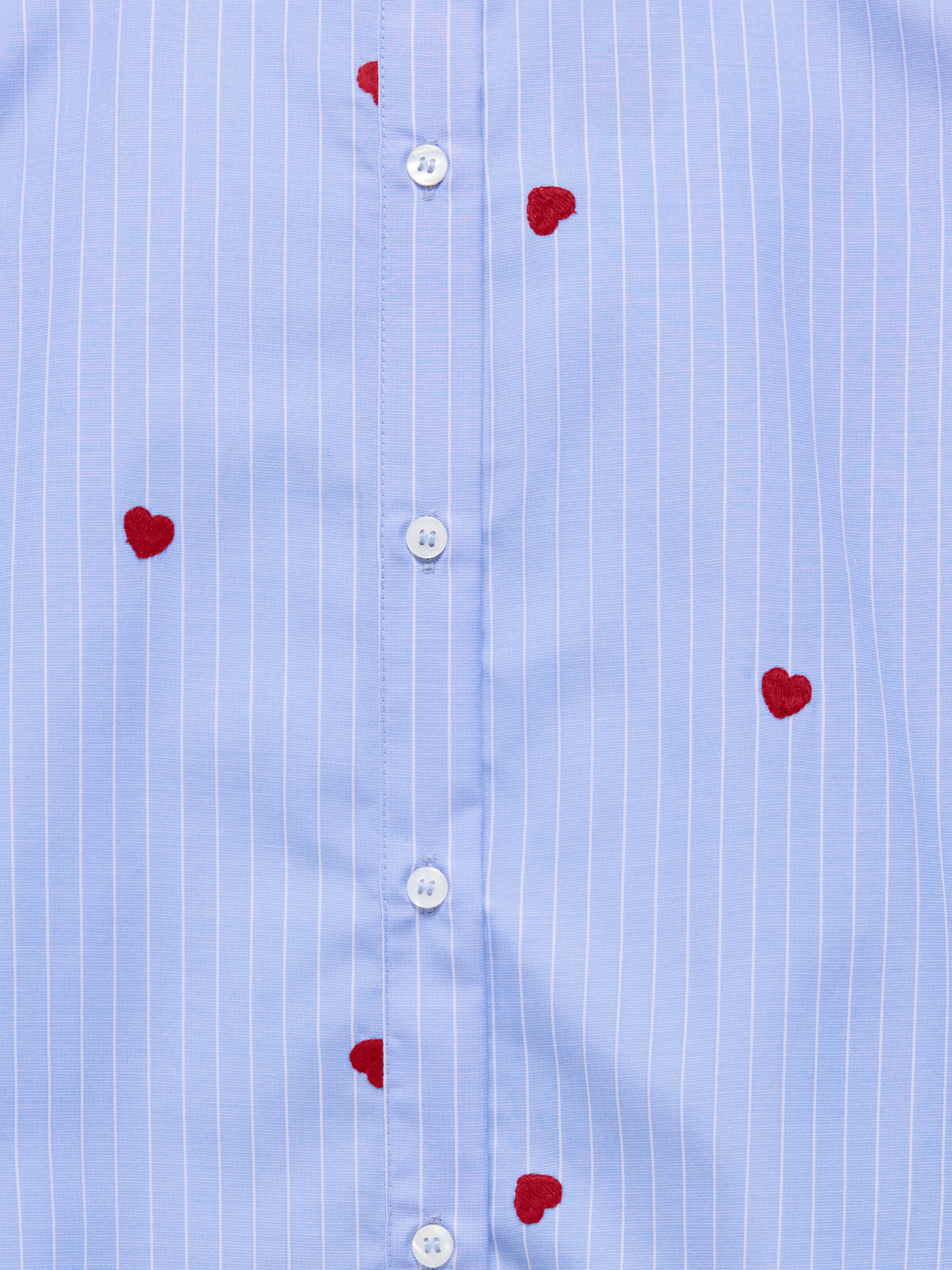 KIDS ONLY Blouse chemise »KOGNEW LINAGRACE LS ST.EMB SHRT WVN NOOS«