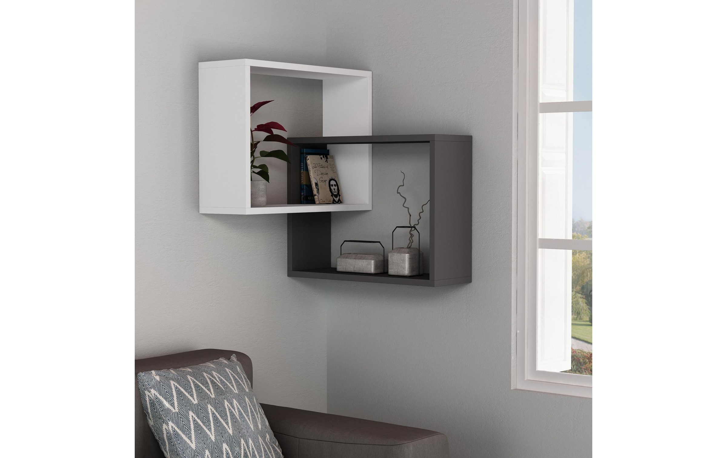 WOODY FASHION Étagère murale »Ring«