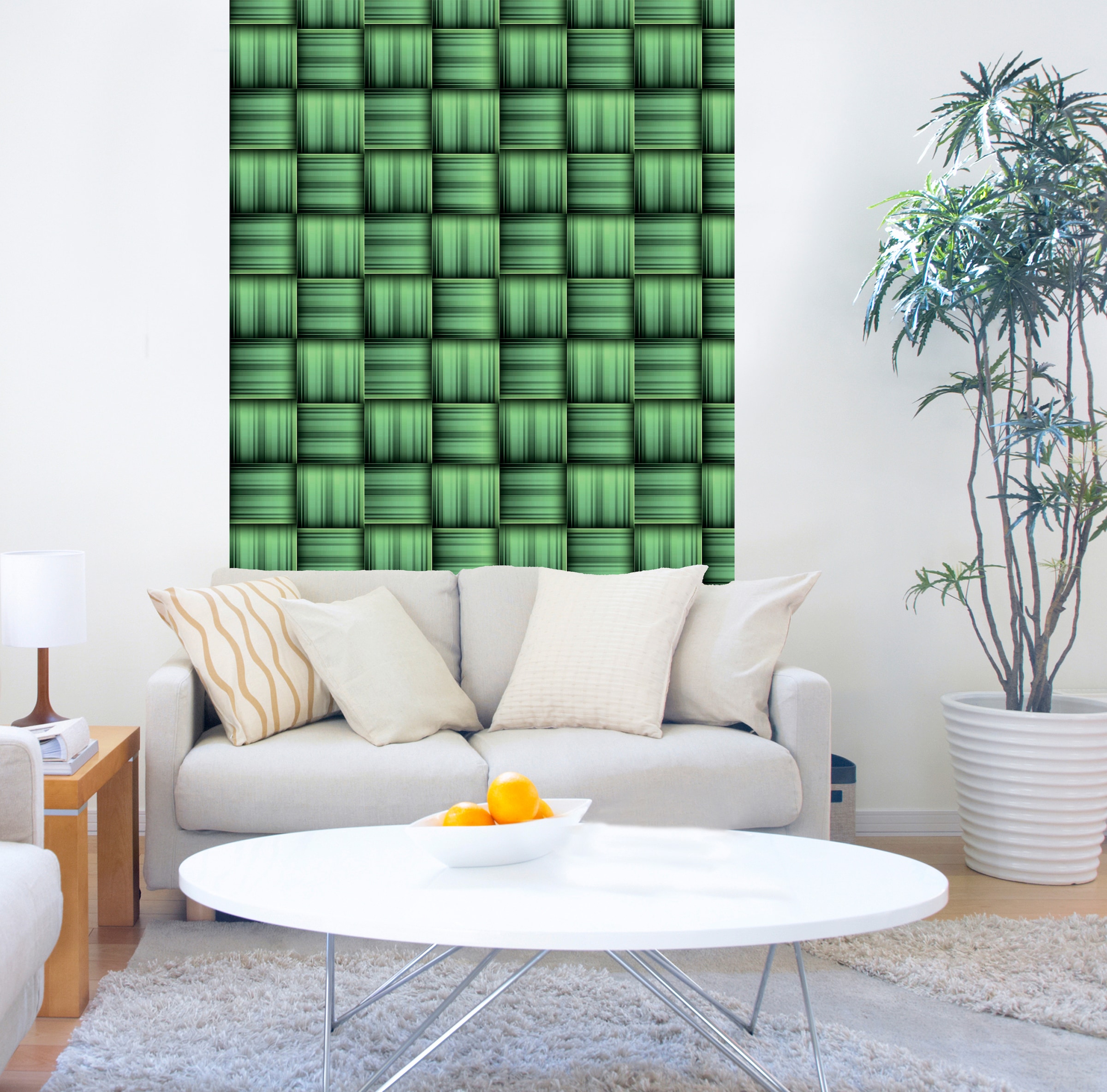 queence Vinyltapete »Toataiph« Motiv | bedruckt | botanisch | geblümt | gemustert | natürlich glatt 90x250cm, selbstklebend, kinderleichte Anbringung, , Sticker