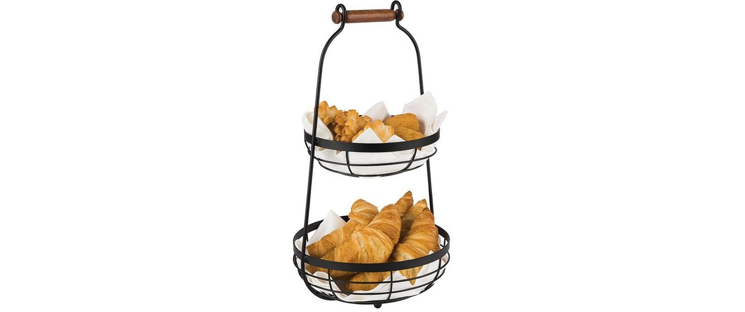 APS Etagere »2-stufige Etagère« mit Holgriff, Ø 26 cm, 2-stufig, vielseitig einsetzbar