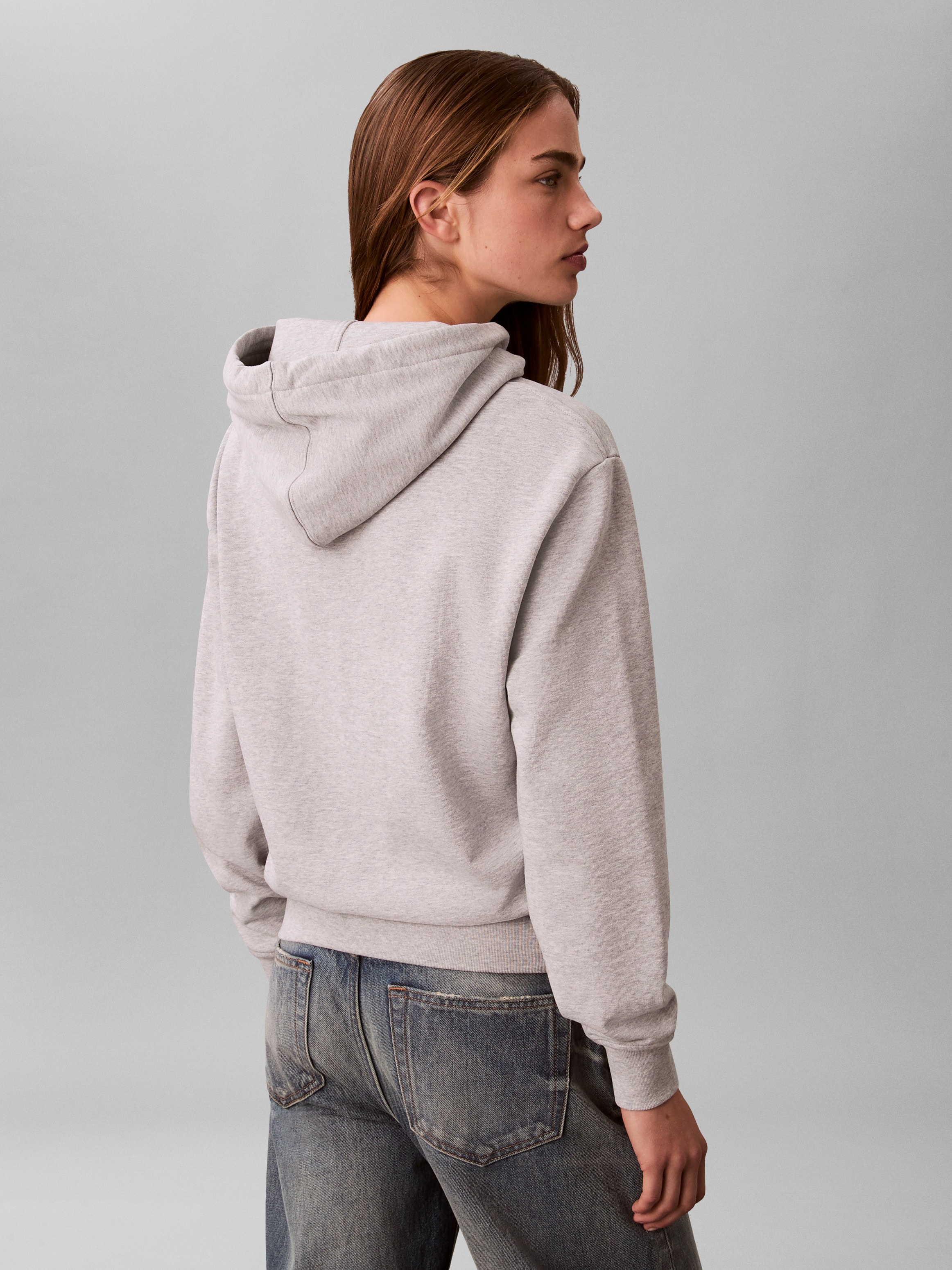Calvin Klein Jeans Sweat à capuche »LS ARCHIVE TERRY PO HOOD«, Mit Rundhalsausschnitt
