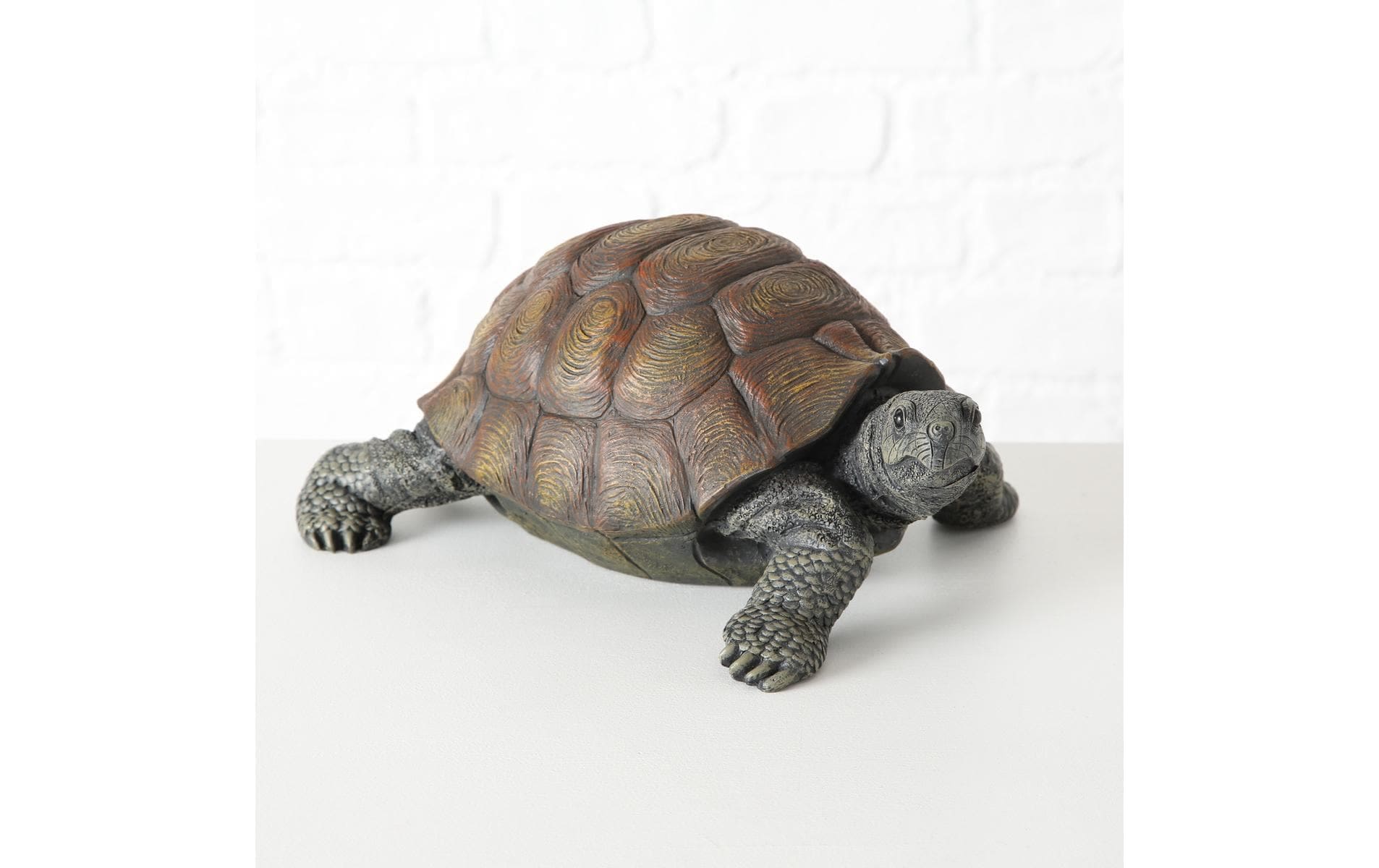 BOLTZE Figurine de décoration »Slomo Schildkröte 25 cm x 14 cm«