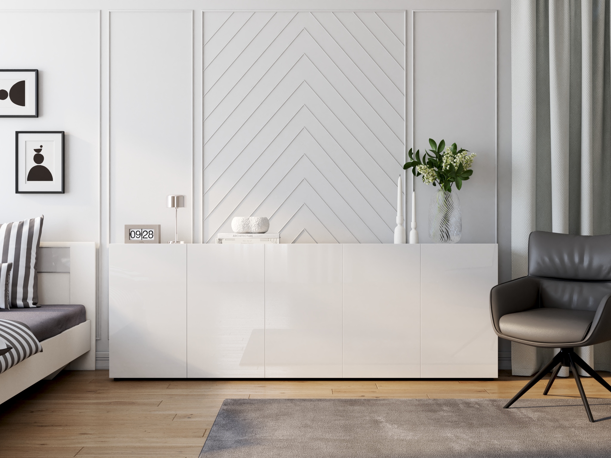 GOODproduct Linge de lit réversible »Greta« 2 tlg. Bettwäsche mit Streifen in verschiedenen Qualitäten, ab 135x200 cm