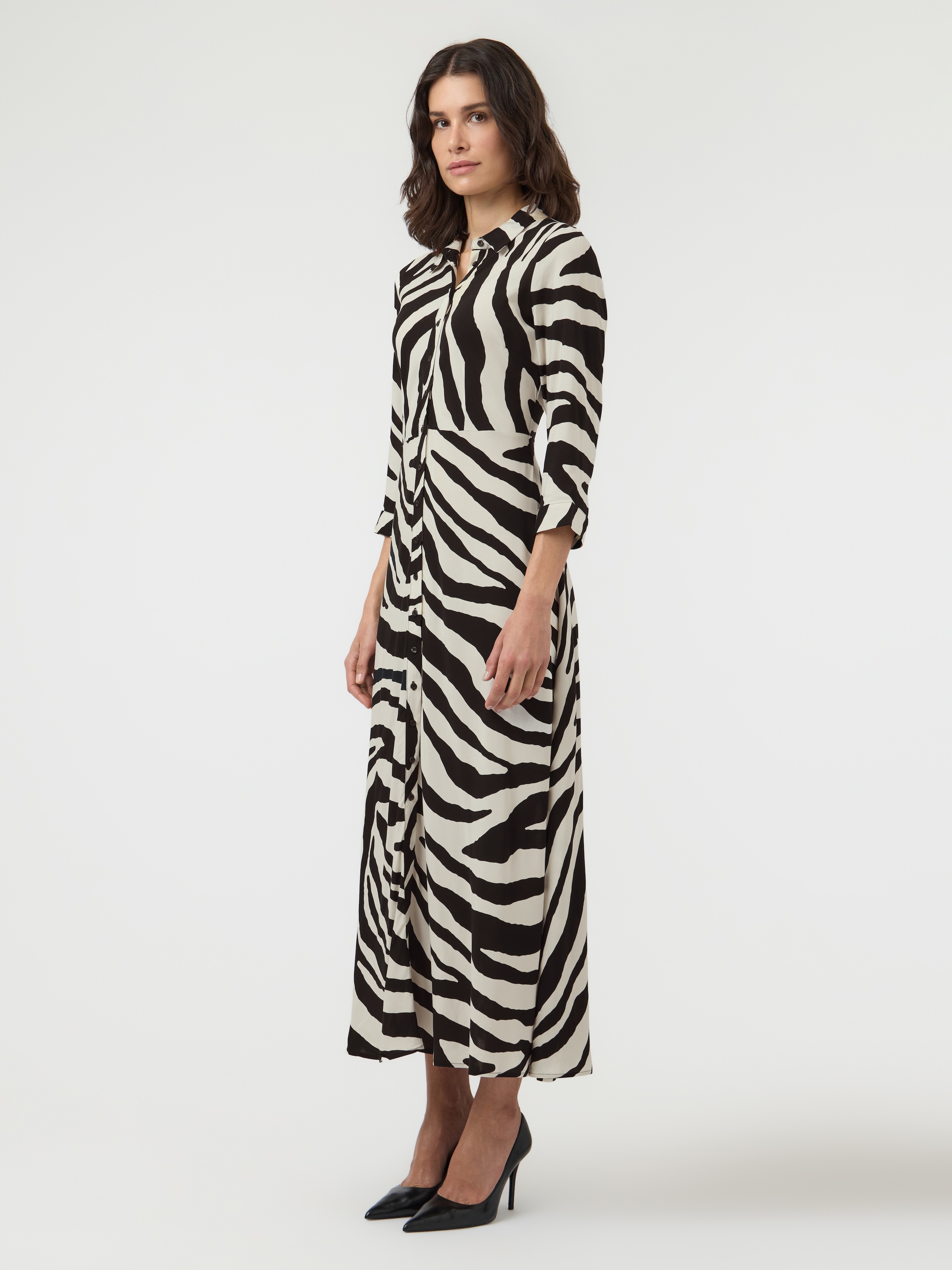 Y.A.S Hemdblusenkleid »YASSAVANNA LONG SHIRT DRESS« Viskose, loose fit
