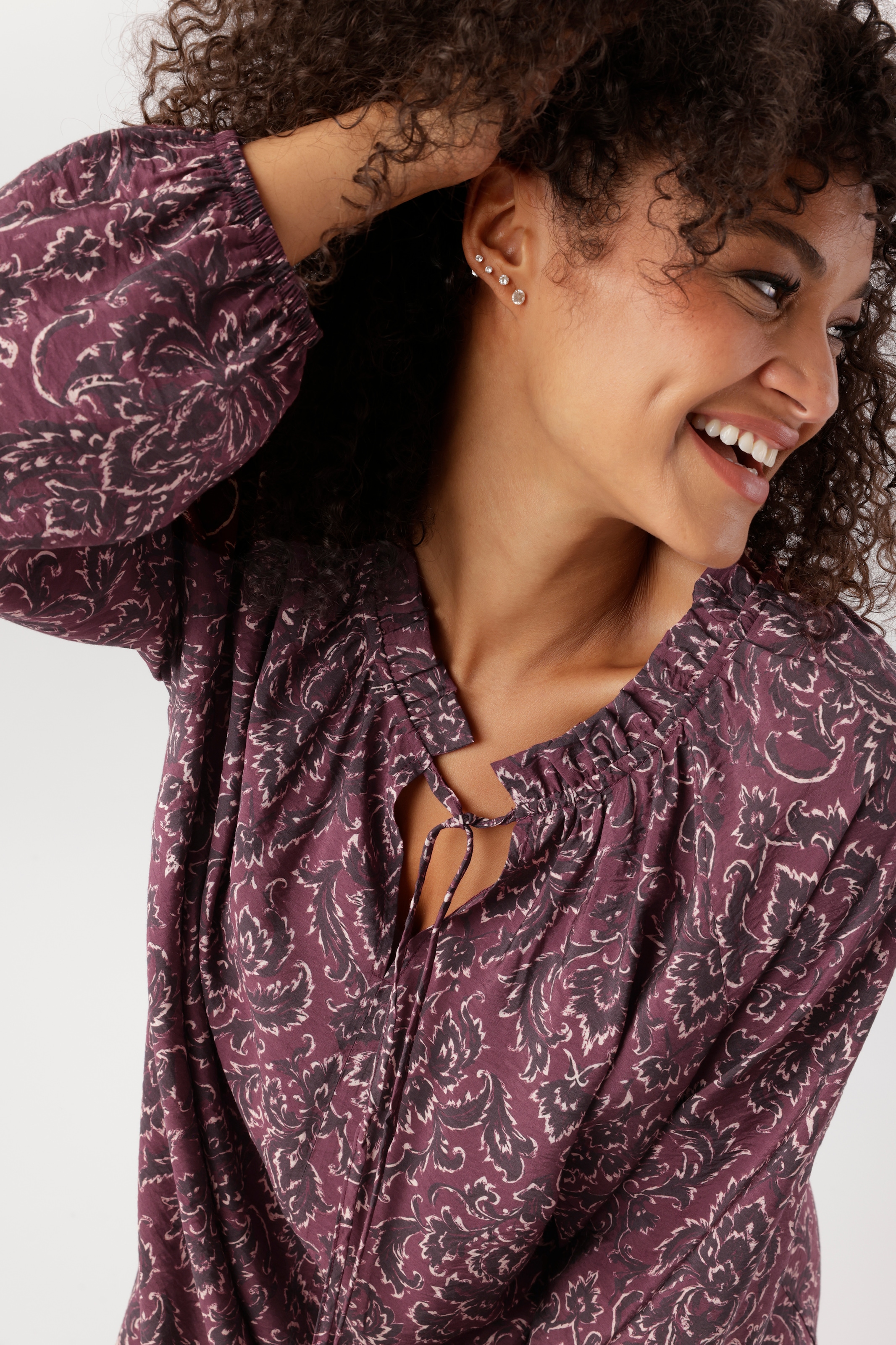 Aniston PLUS Robe tunique dans un joli motif paisley - NOUVELLE COLLECTION