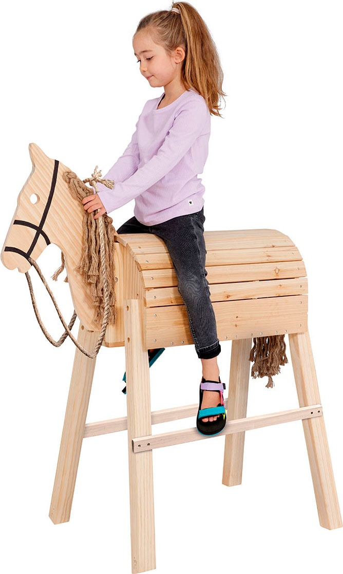 Happy People Cheval en bois FSC® - schützt Wald