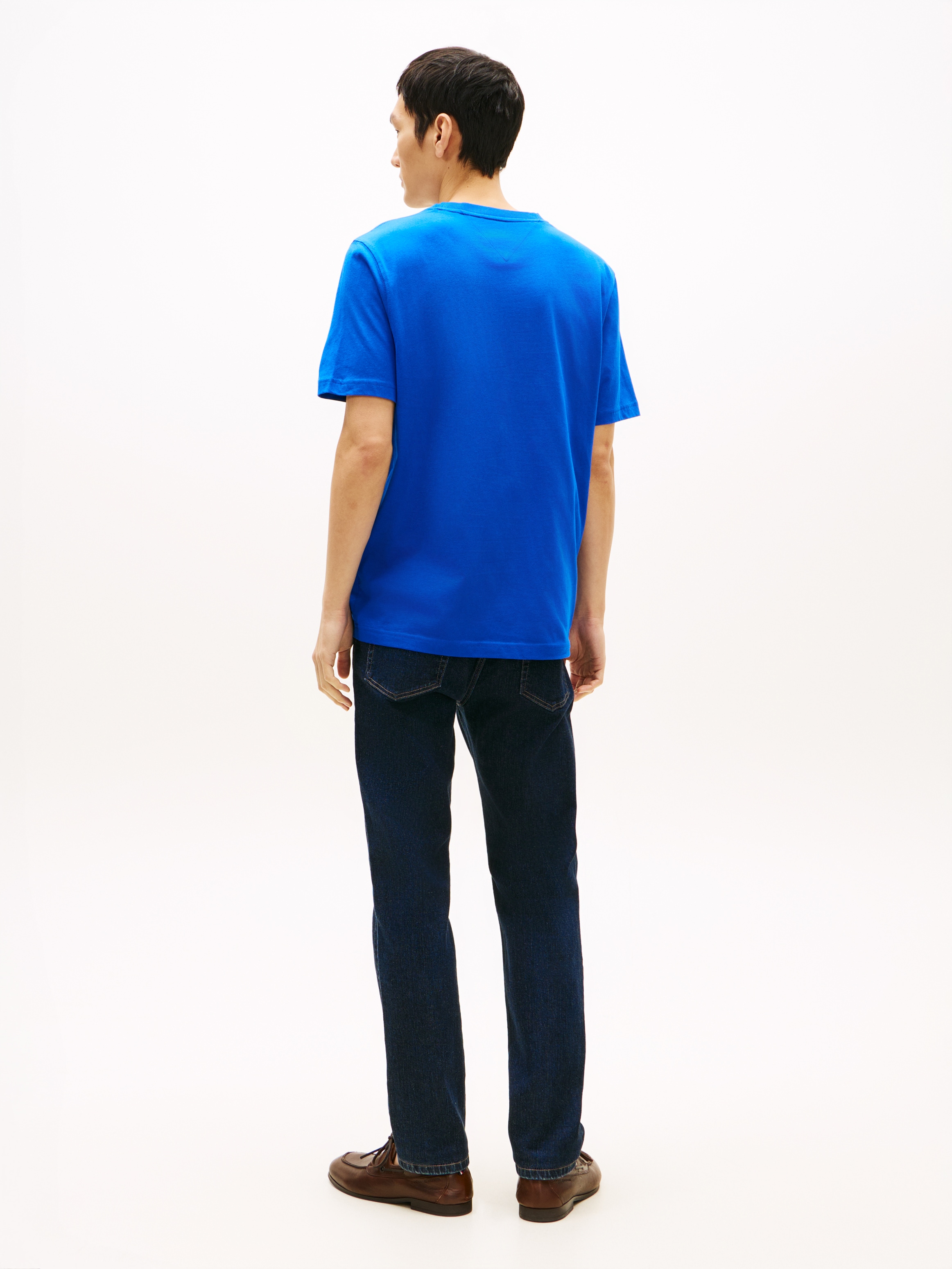 Tommy Hilfiger T-Shirt »BRAND LOVE TEXT STACK« Regular fit mit Rundhalsausschnitt