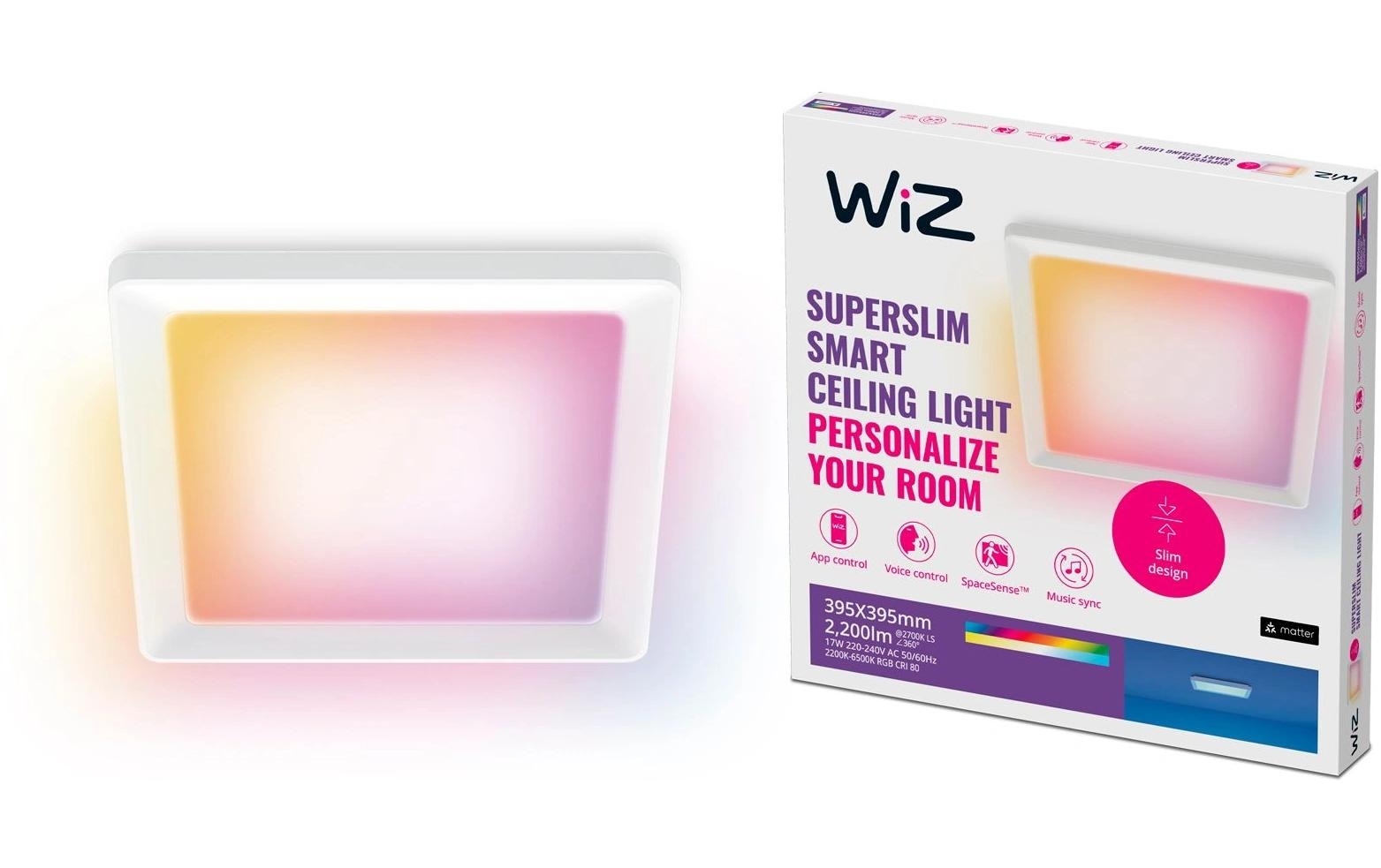 WiZ LED Deckenleuchte »WiZ 17 W« Kaltweiss | Tageslichtweiss | Warmweiss