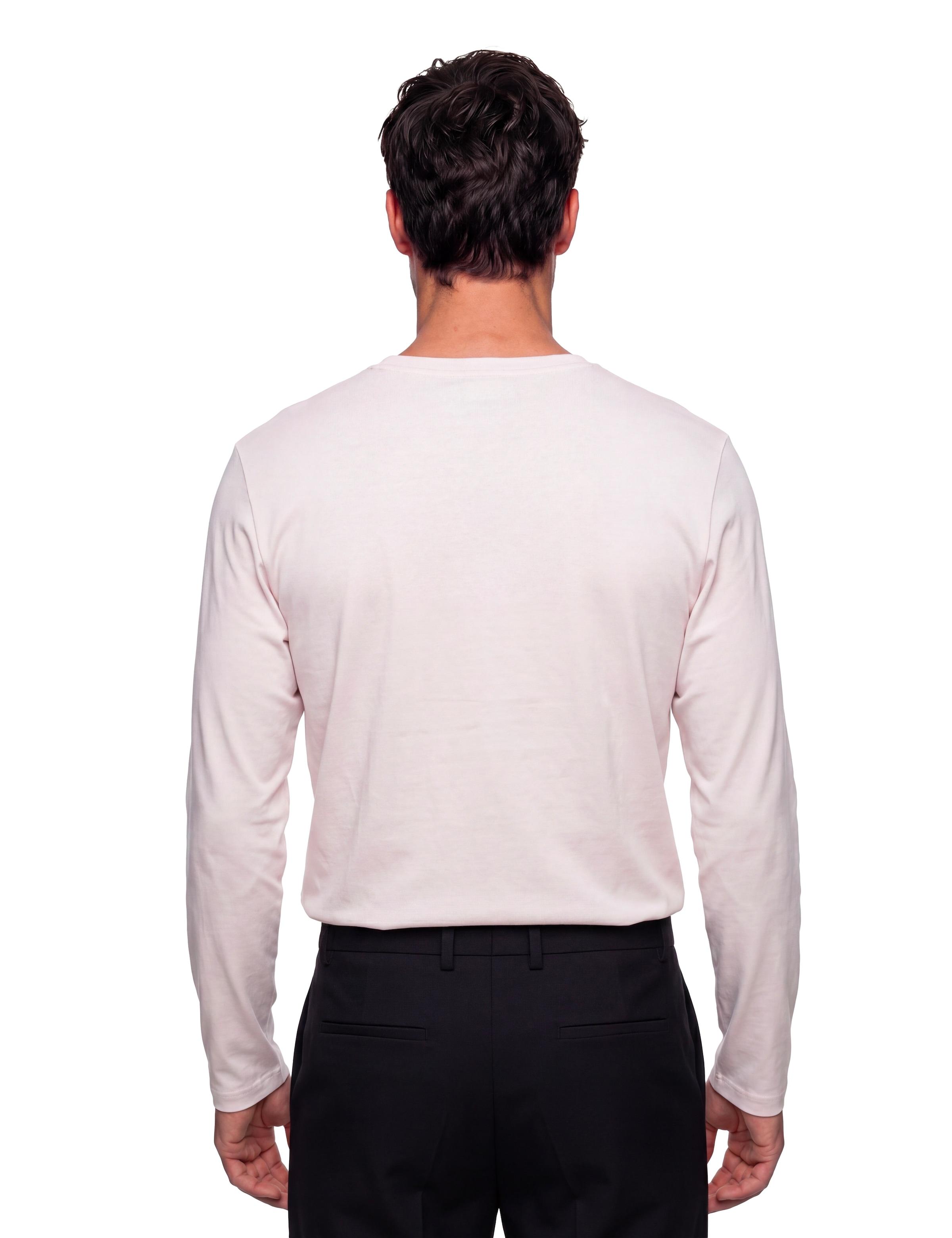 Guess T-shirt à manches longues »TEE CN LS 3 PACK« Paquet, 3 aus reiner Baumwolle