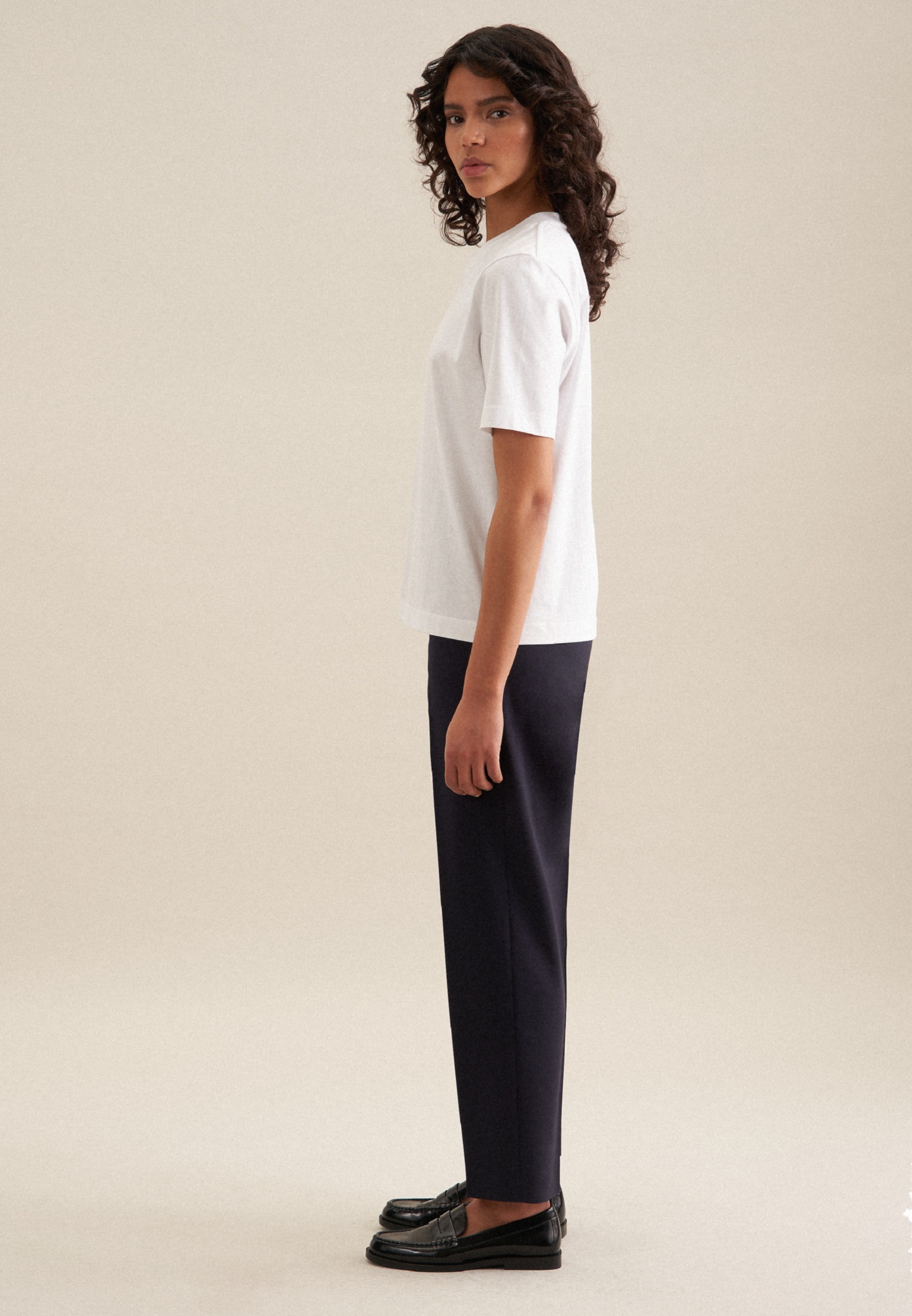 seidensticker T-Shirt »THE TSHIRT« Kurzarm Rundhals Uni