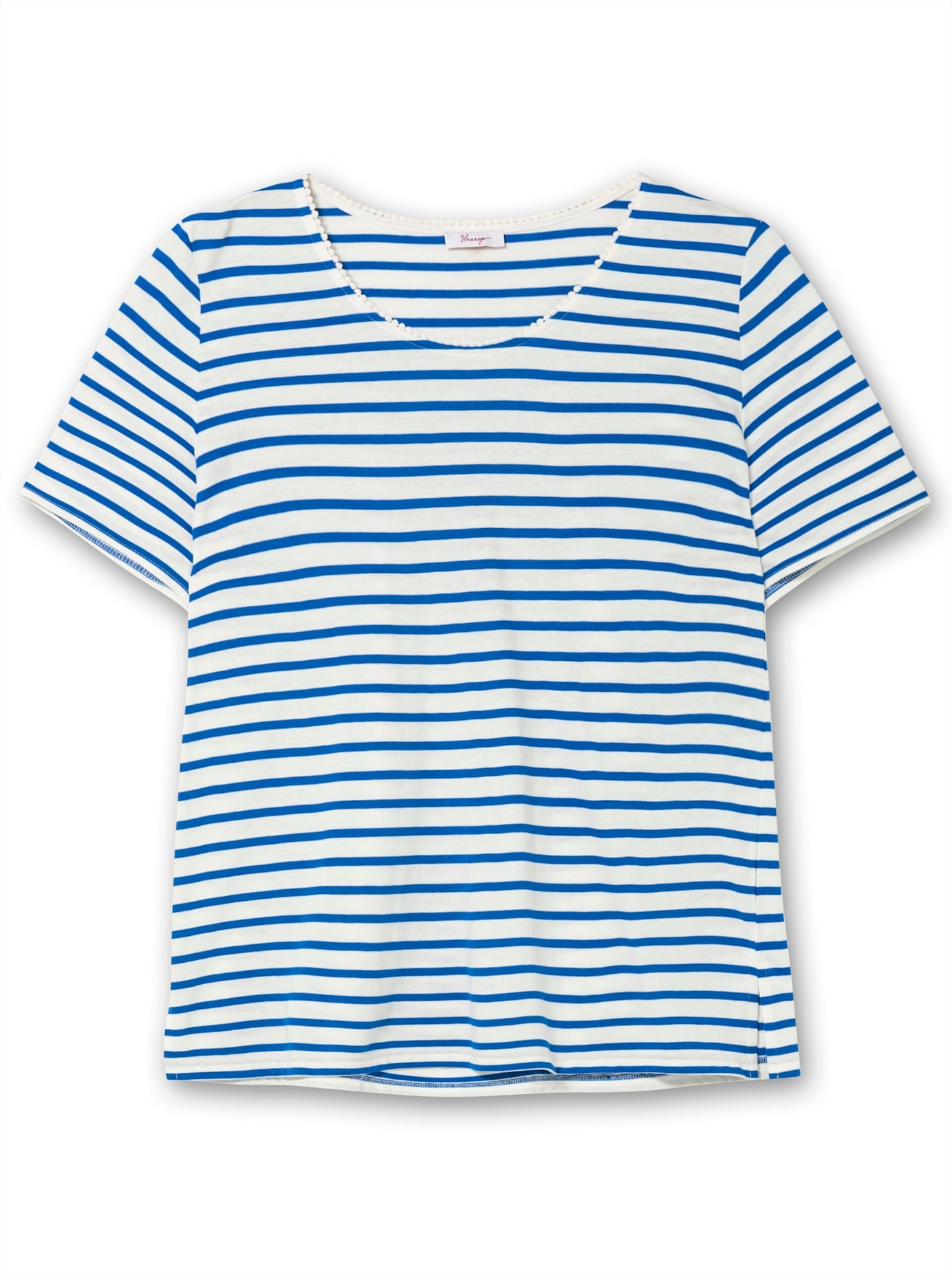 Sheego Shirt à col rond »Rundhalsshirt« 1 cuis