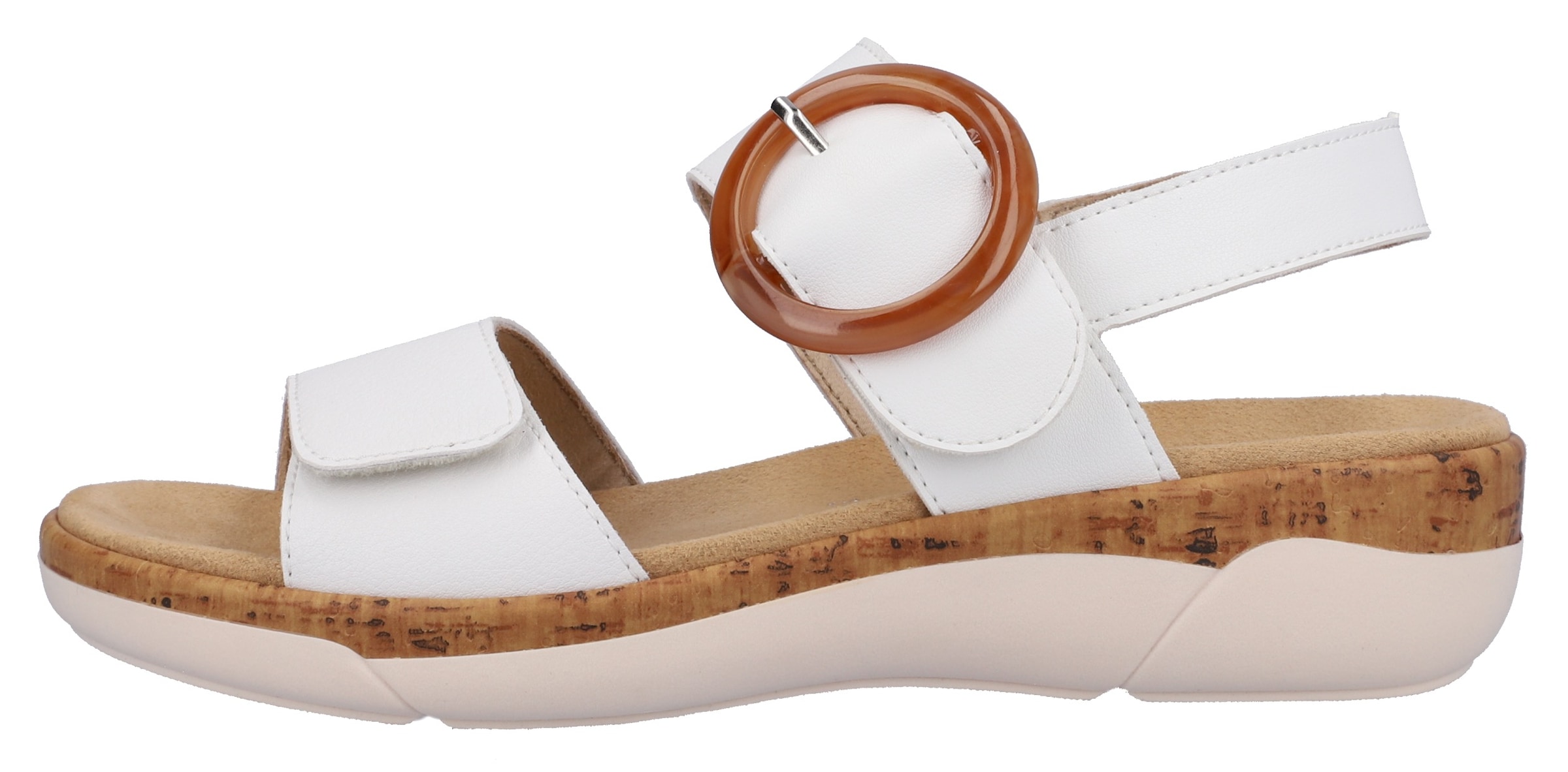 Remonte Sandales compensées  Sommerschuh, Riemchensandale, praktische Klettverschlüsse
