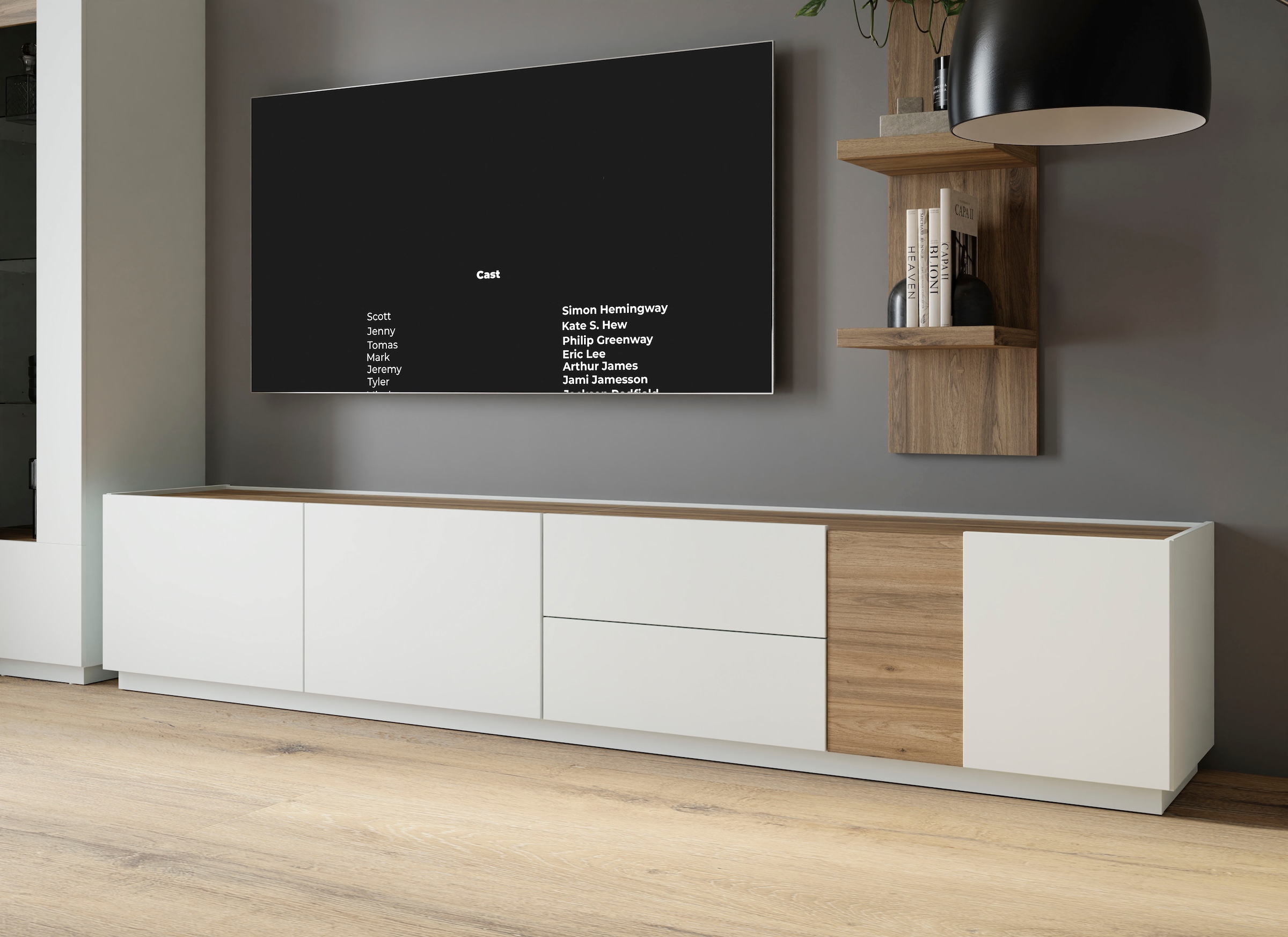 FORTE Table basse »LewisvilleTV-Board, TV-Schrank«
