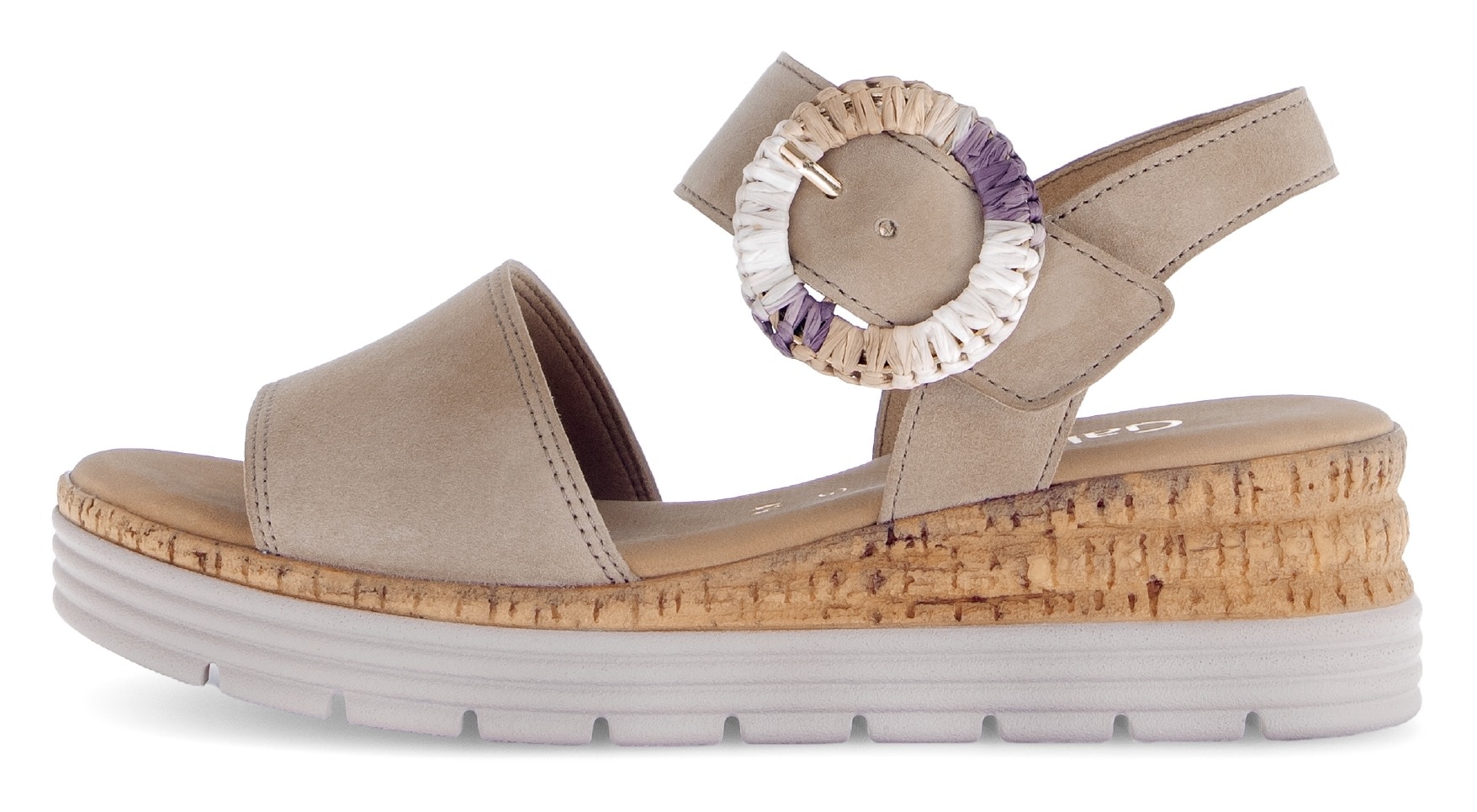 Gabor Keilsandalette »GENUA«  , Sommerschuh, Riemchensandale, Komfortschuh in Weite G (=weit)