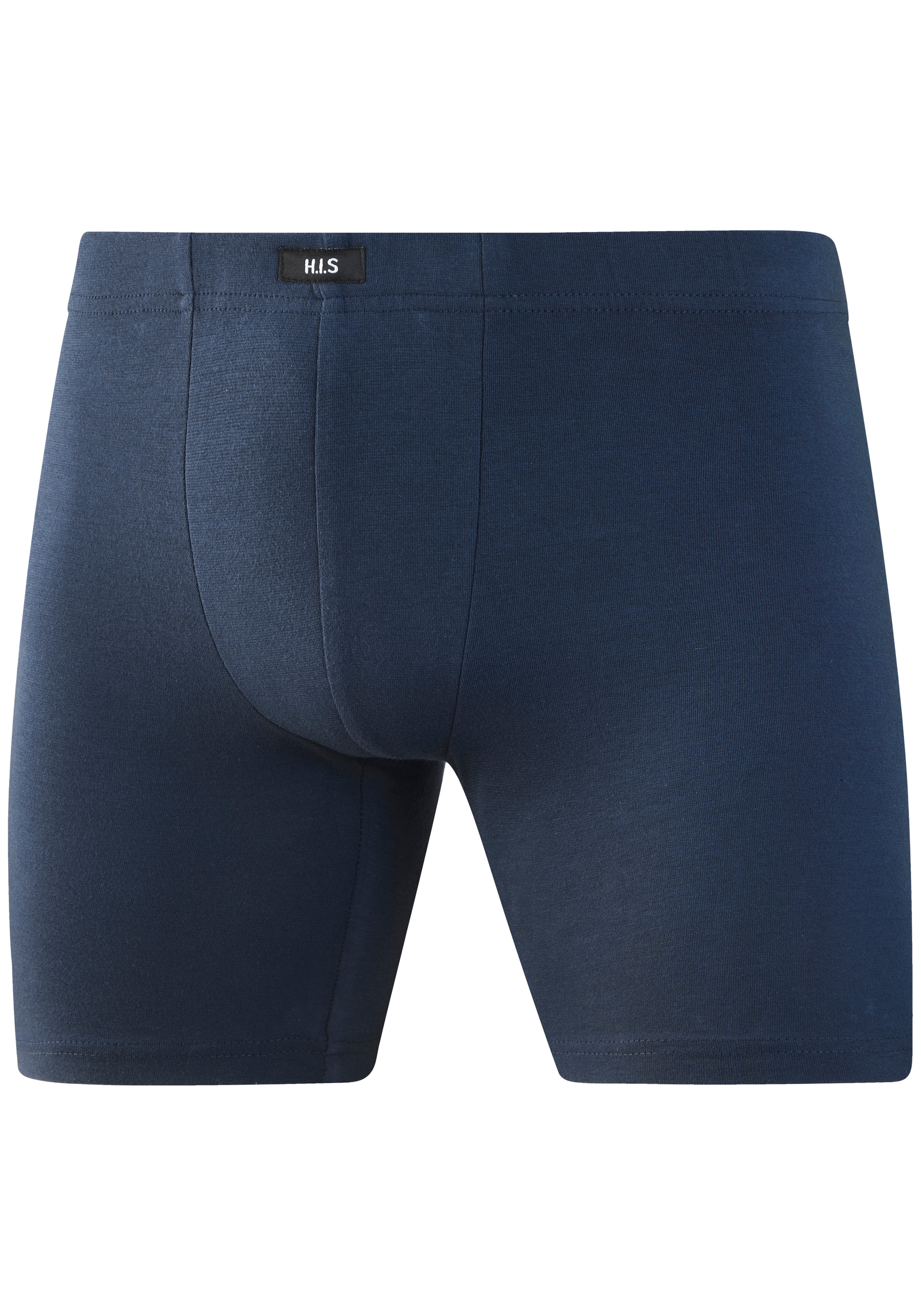 H.I.S Boxer long »Langer Boxer Boxershorts für Herren« Packung, 5 cuis Boxershorts für Herren, mit Logo am Bund