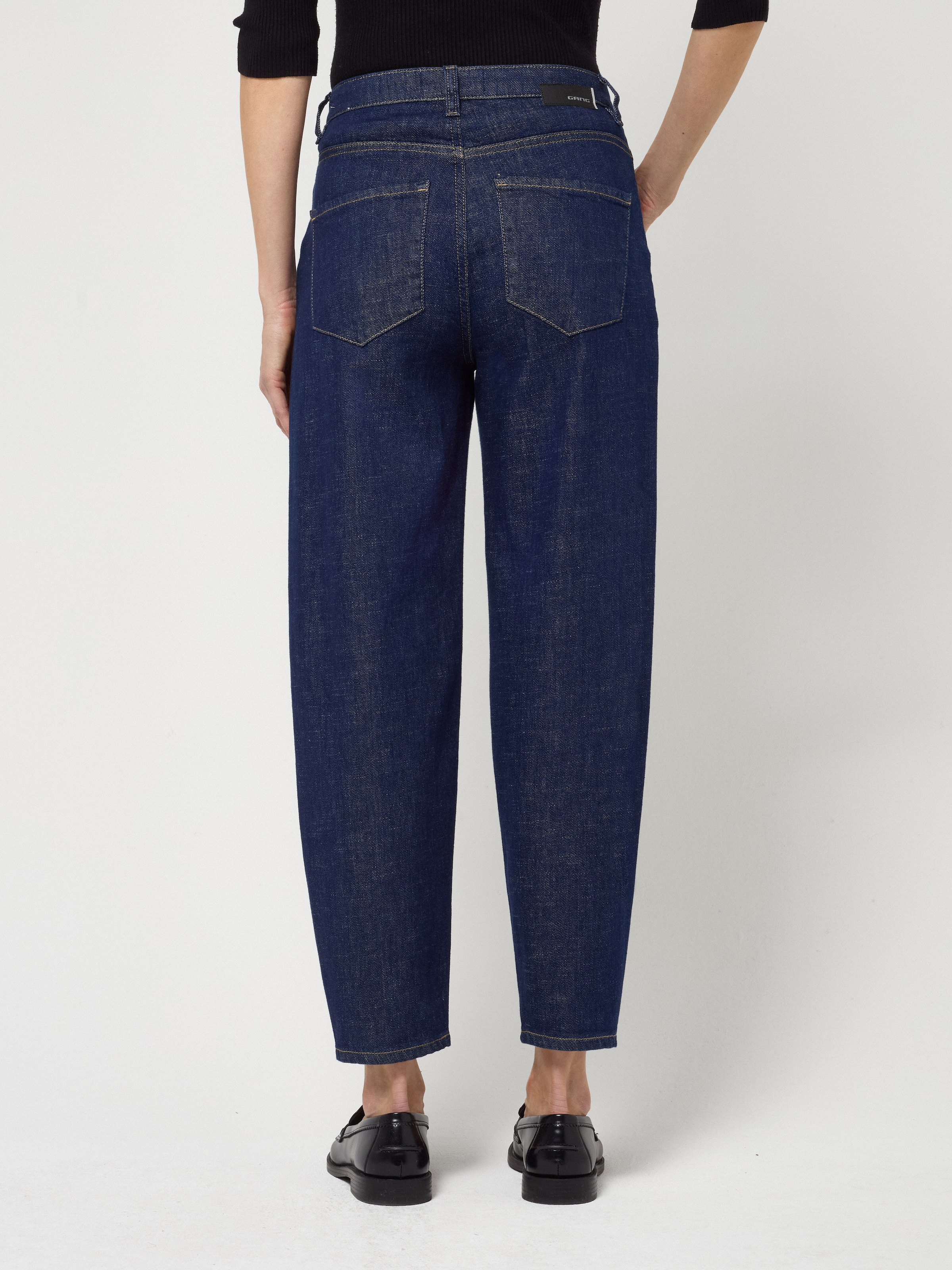 GANG Jeans à 5 poches »94VIA« en coupe ballon, longueur de jambe raccourcie