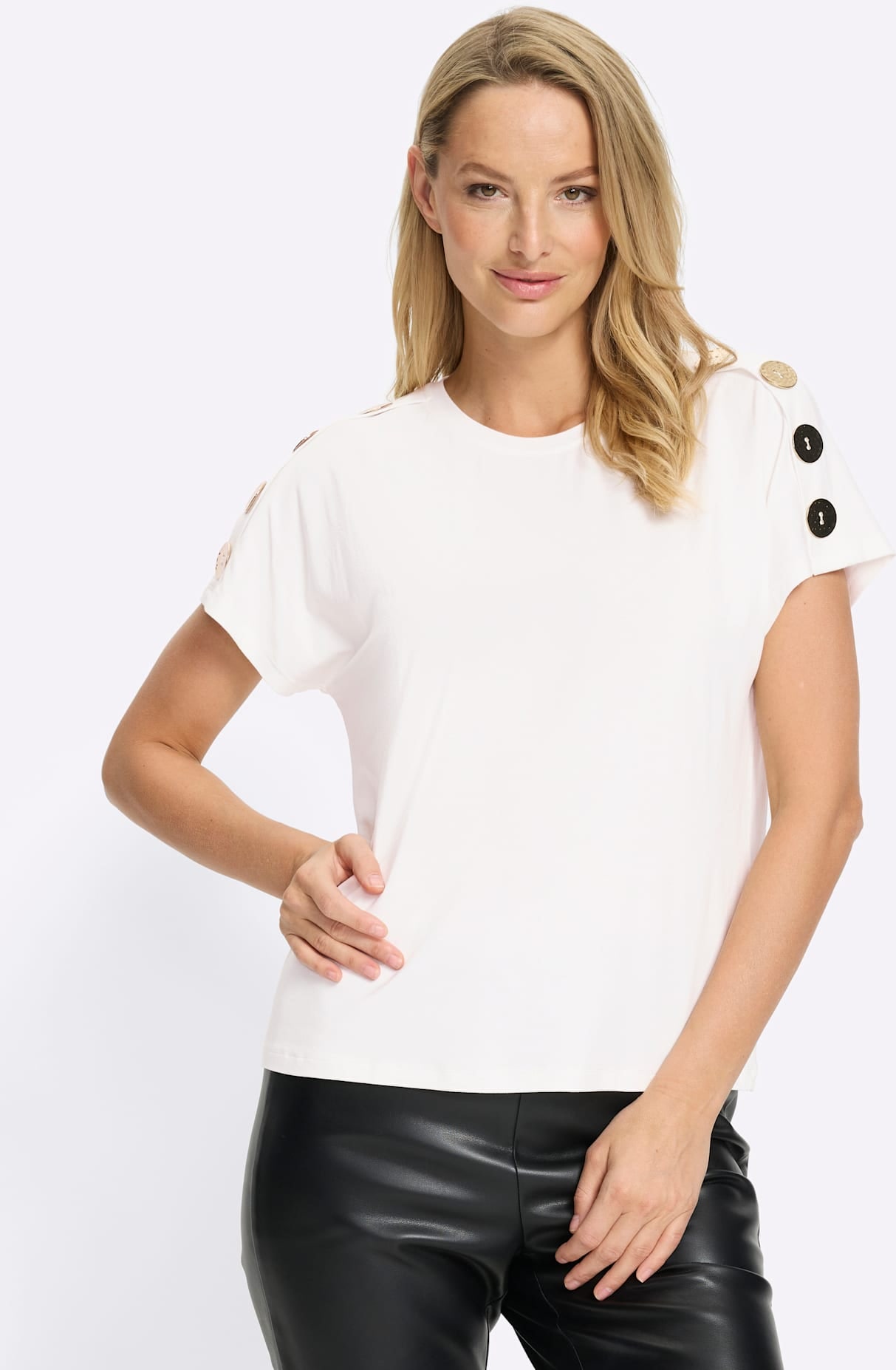 heine Shirt à col rond »T-Shirt« 1 pièces