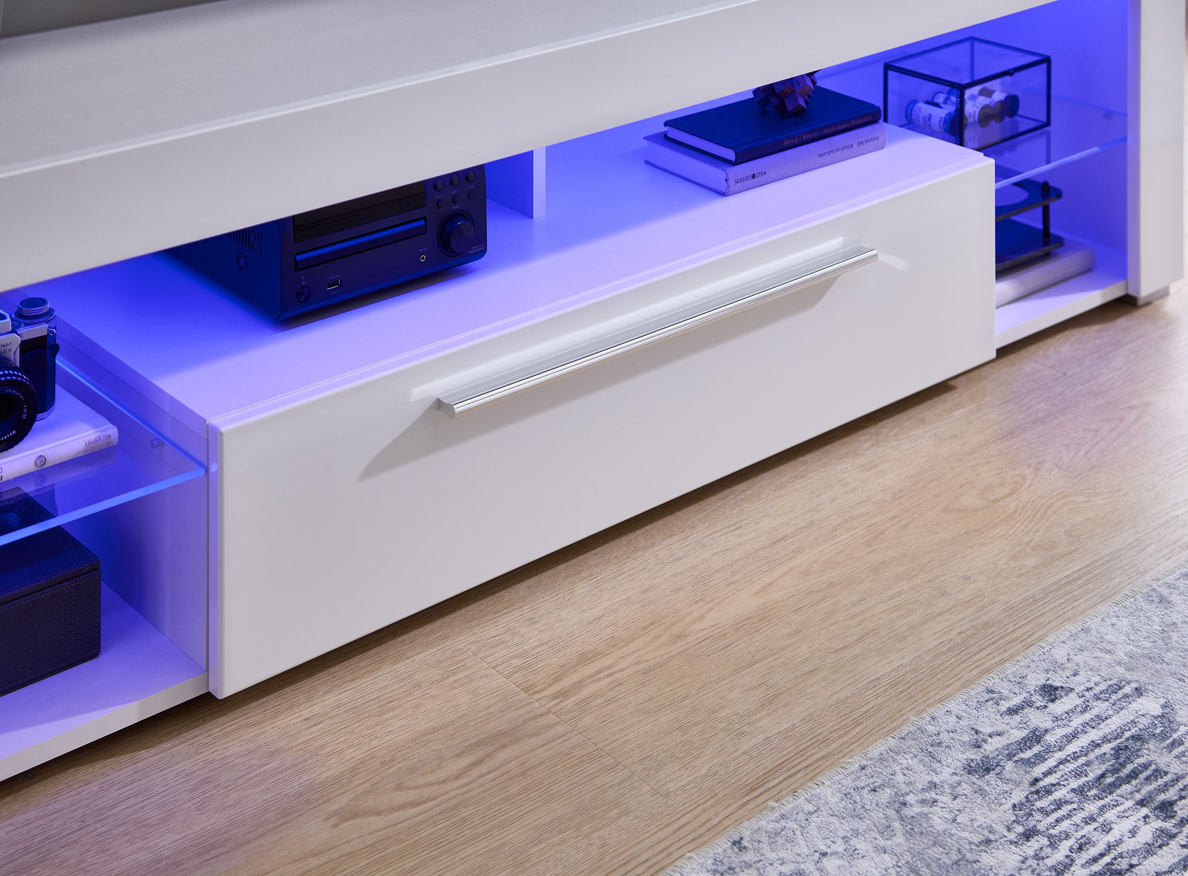 Stolkom Meuble TV »Goal« Oberboden bis 25 kg belastbar, 1 Klappe mit Griff