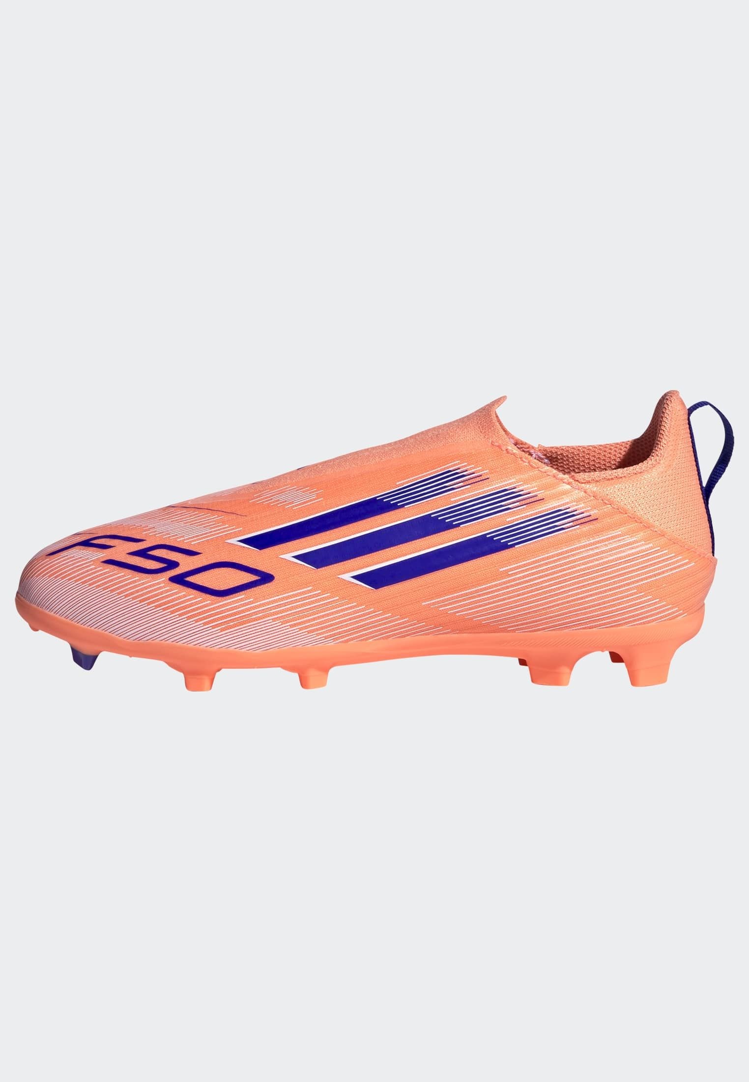 adidas Performance Chaussure de football »F50 LEAGUE LACELESS FIRM/MULTI-GROUND  KINDER«  geeignet für Rasen- und Kunstrasenplätze, für Kinder & Jugendliche