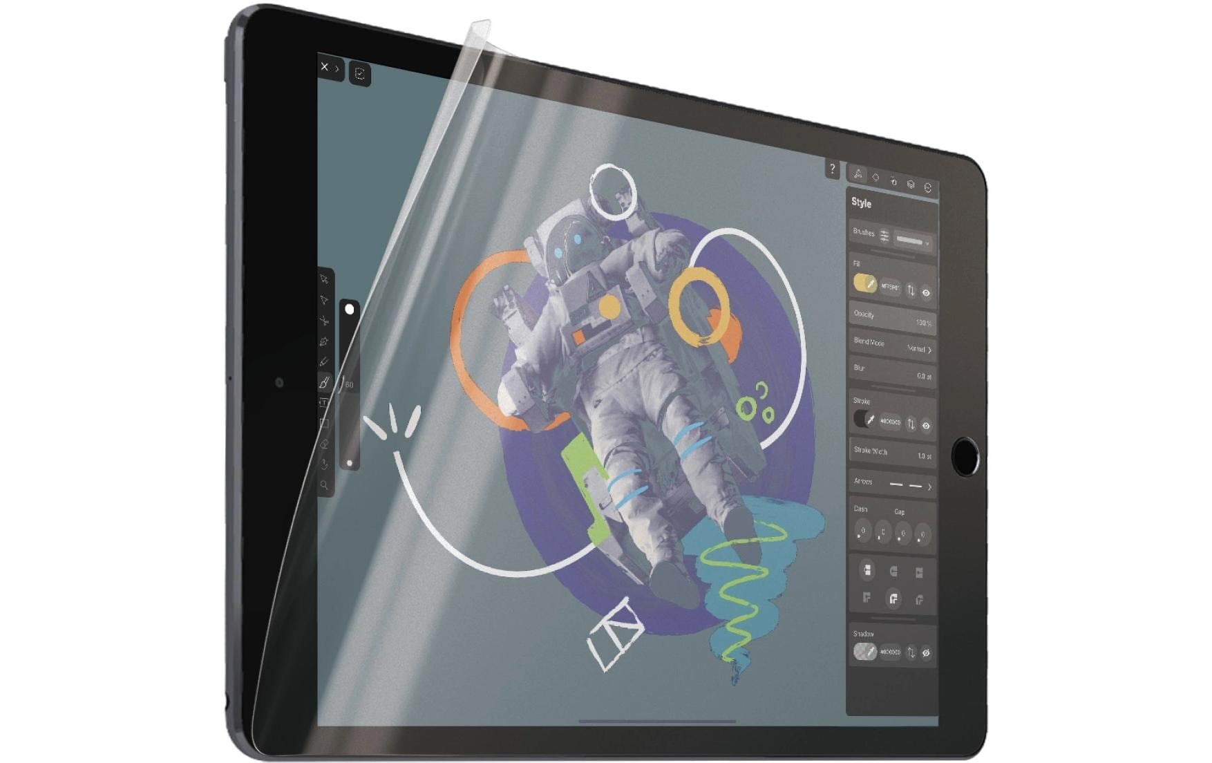 PanzerGlass Film de protection »UWF GraphicPaper iPad 7th - 9th Gen, 10,2«