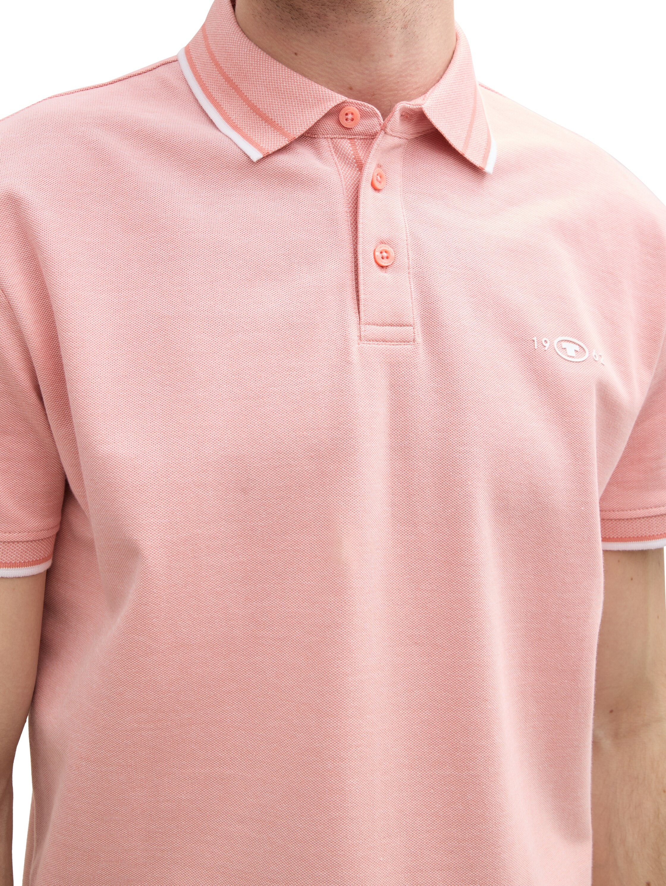 TOM TAILOR Poloshirt mit Logo Stickerei