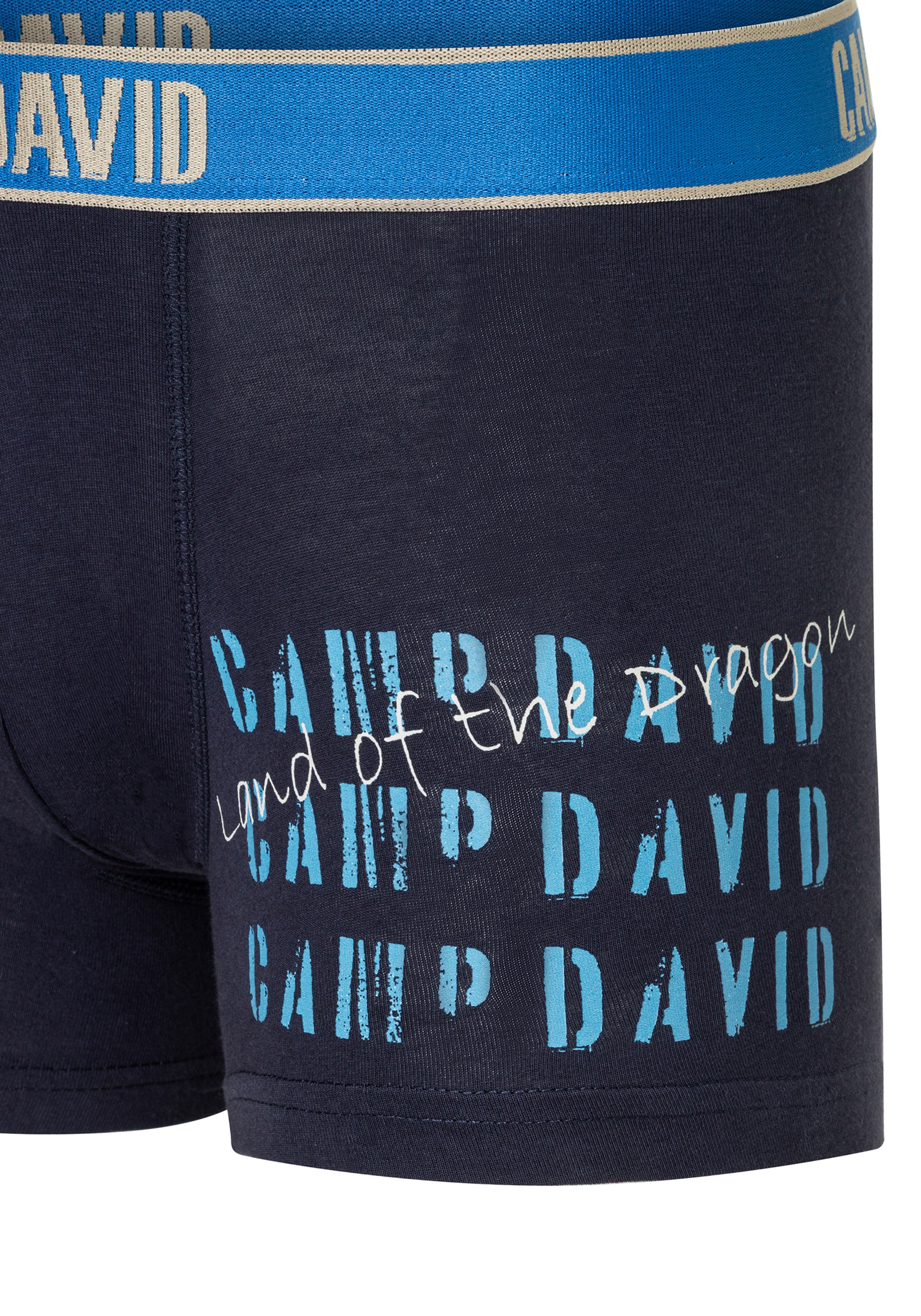 CAMP DAVID Boxers »casual« 2 Paar,  mit elastischem Bund