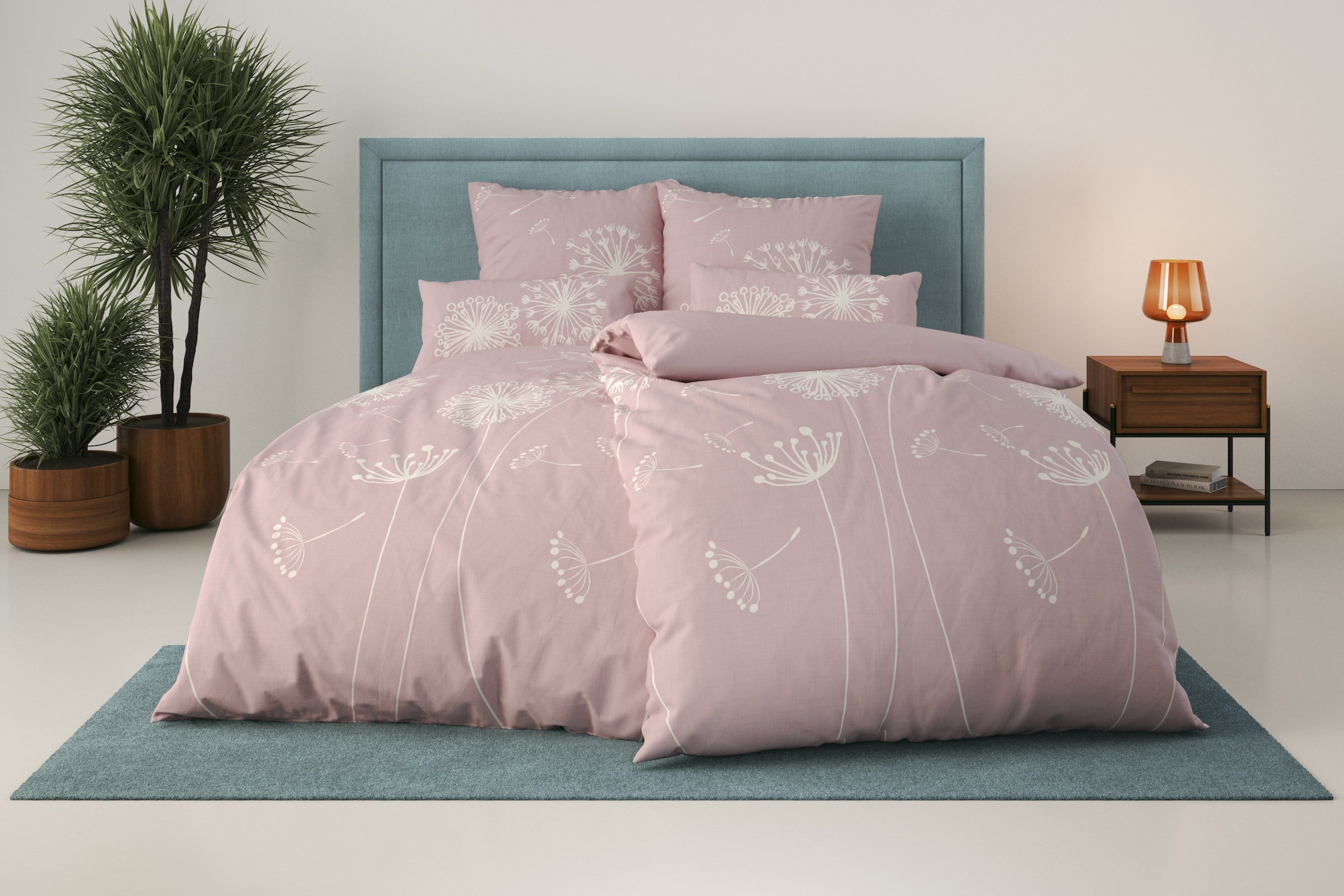 GOODproduct Linge de lit »Soucy« 2 cuis ab Gr. 135x200, 100% Baumwolle, Renforcé & PREMIUM Satin (TC300)
